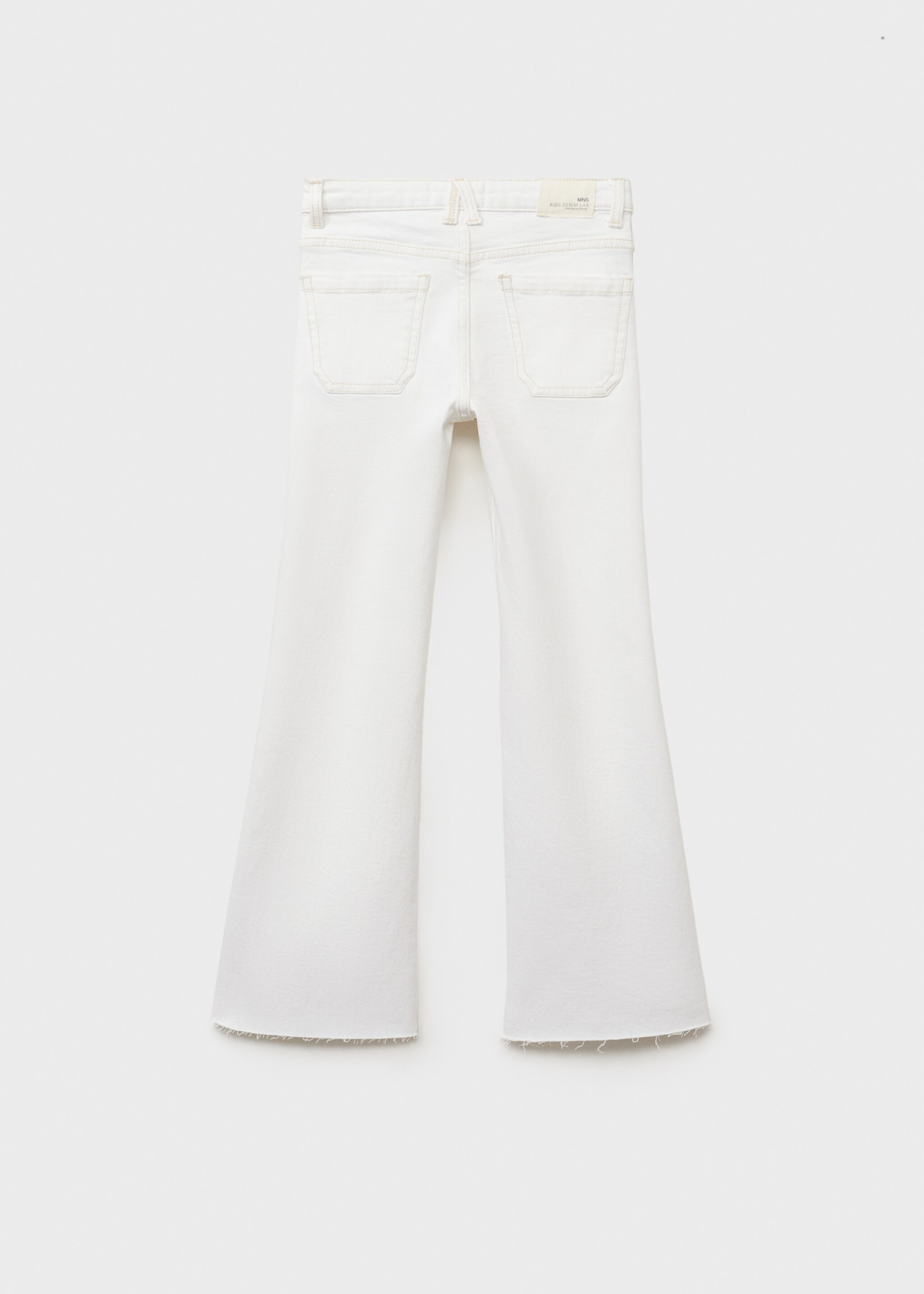 Frayed low-rise skinny jeans - Reverse of the article, Off White. Ref: 87030425-00.