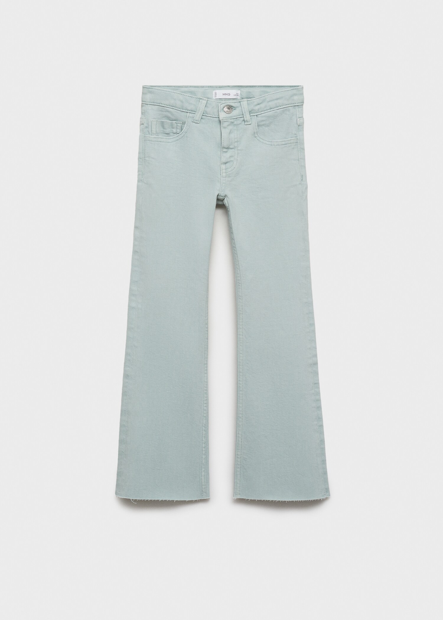 Frayed low-rise skinny jeans - Article without model
