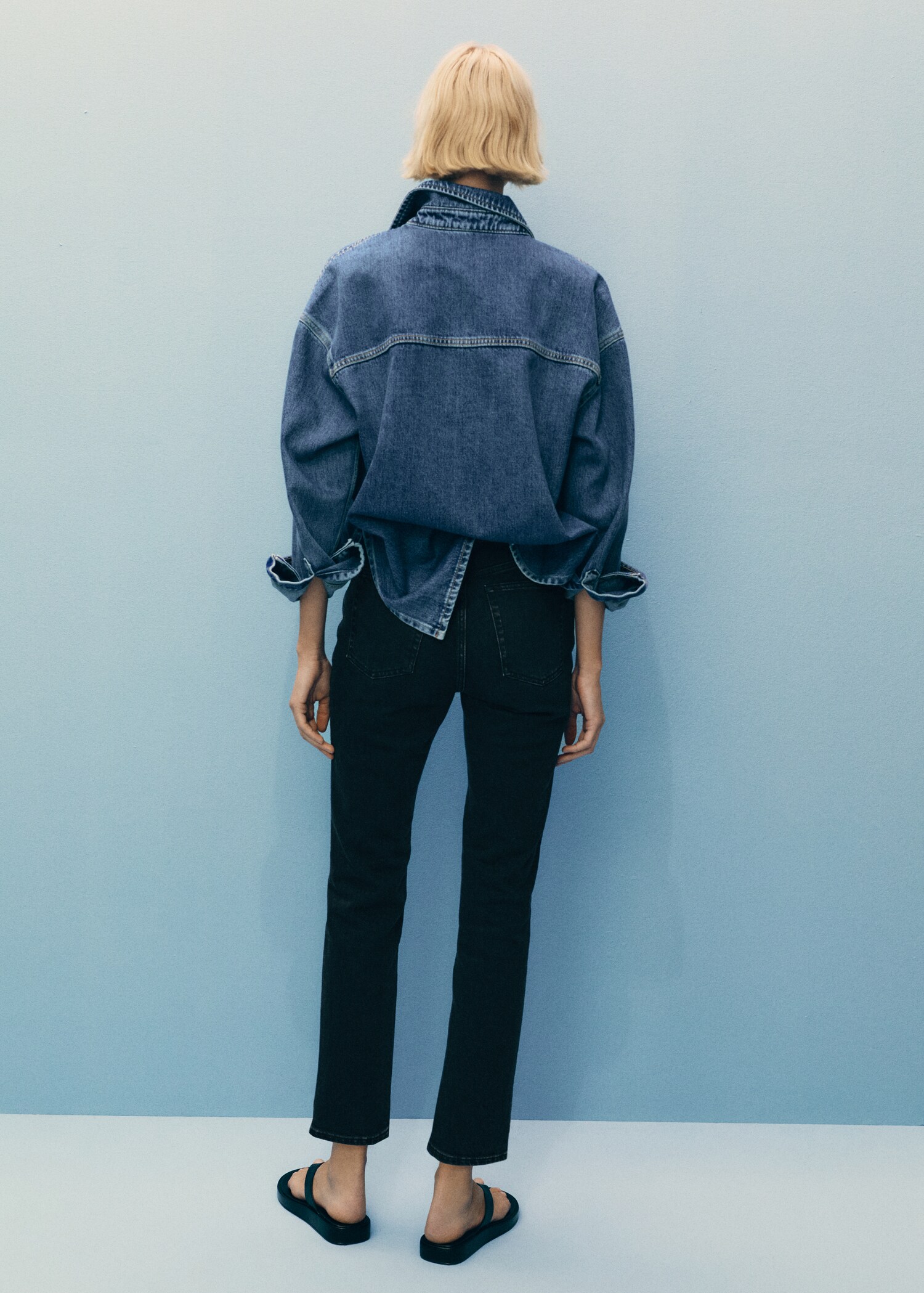 Jean Claudia slim crop - Verso de l’article