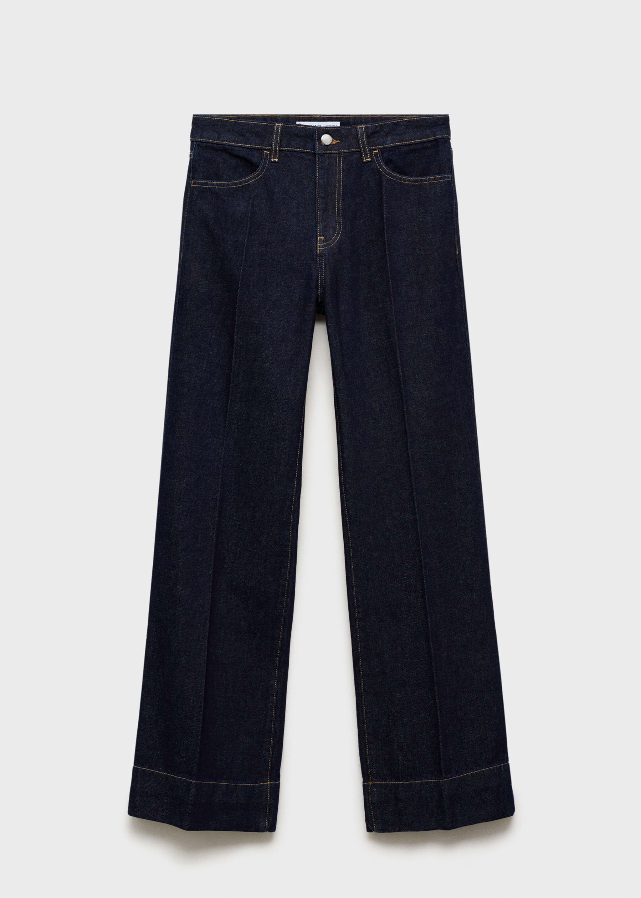 Jean wideleg taille normale - Article sans modèle, Bleu. Ref: 87030428-00.