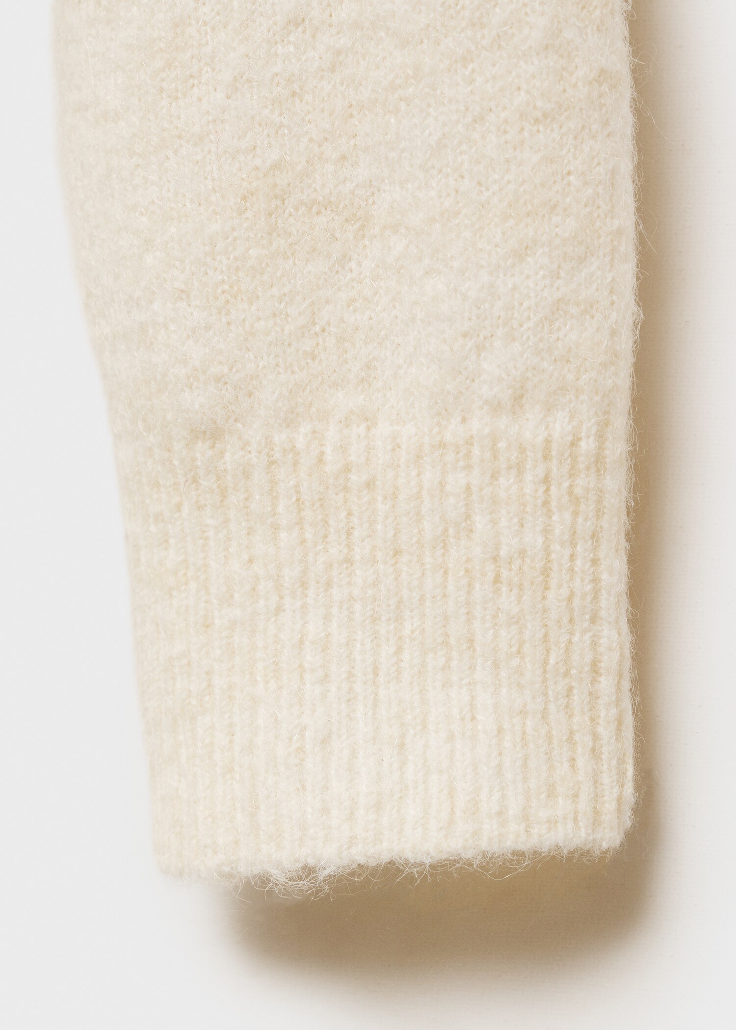 Sweater with wraparound lapel neck - Details of the article 0