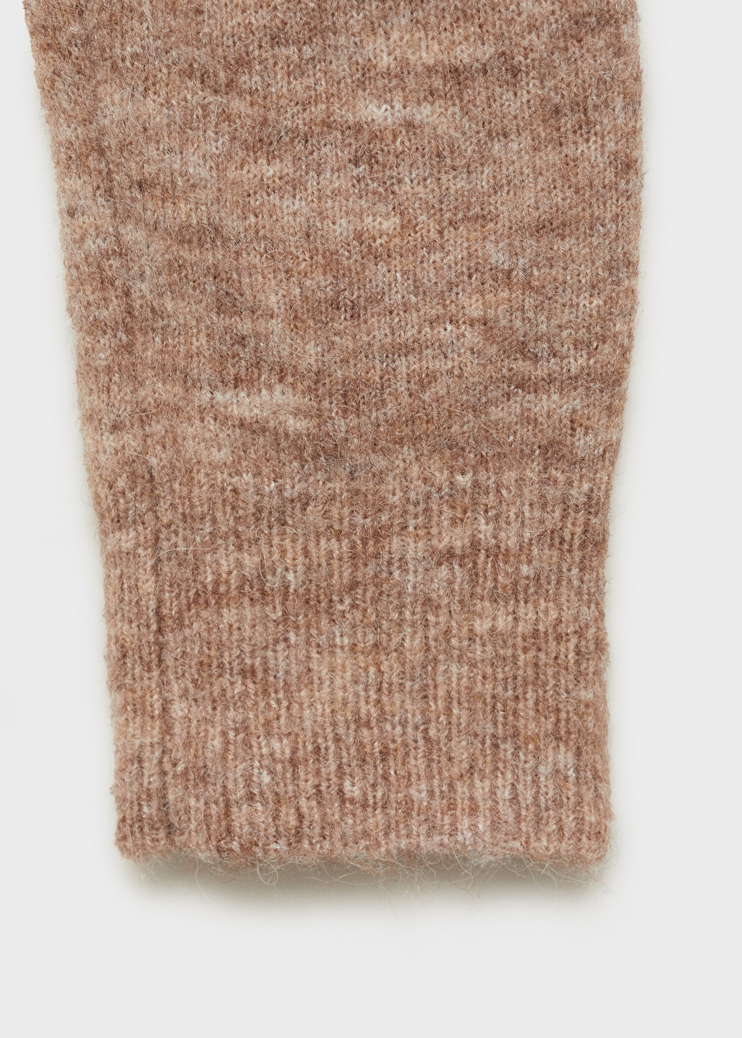 Sweater with wraparound lapel neck - Details of the article 0