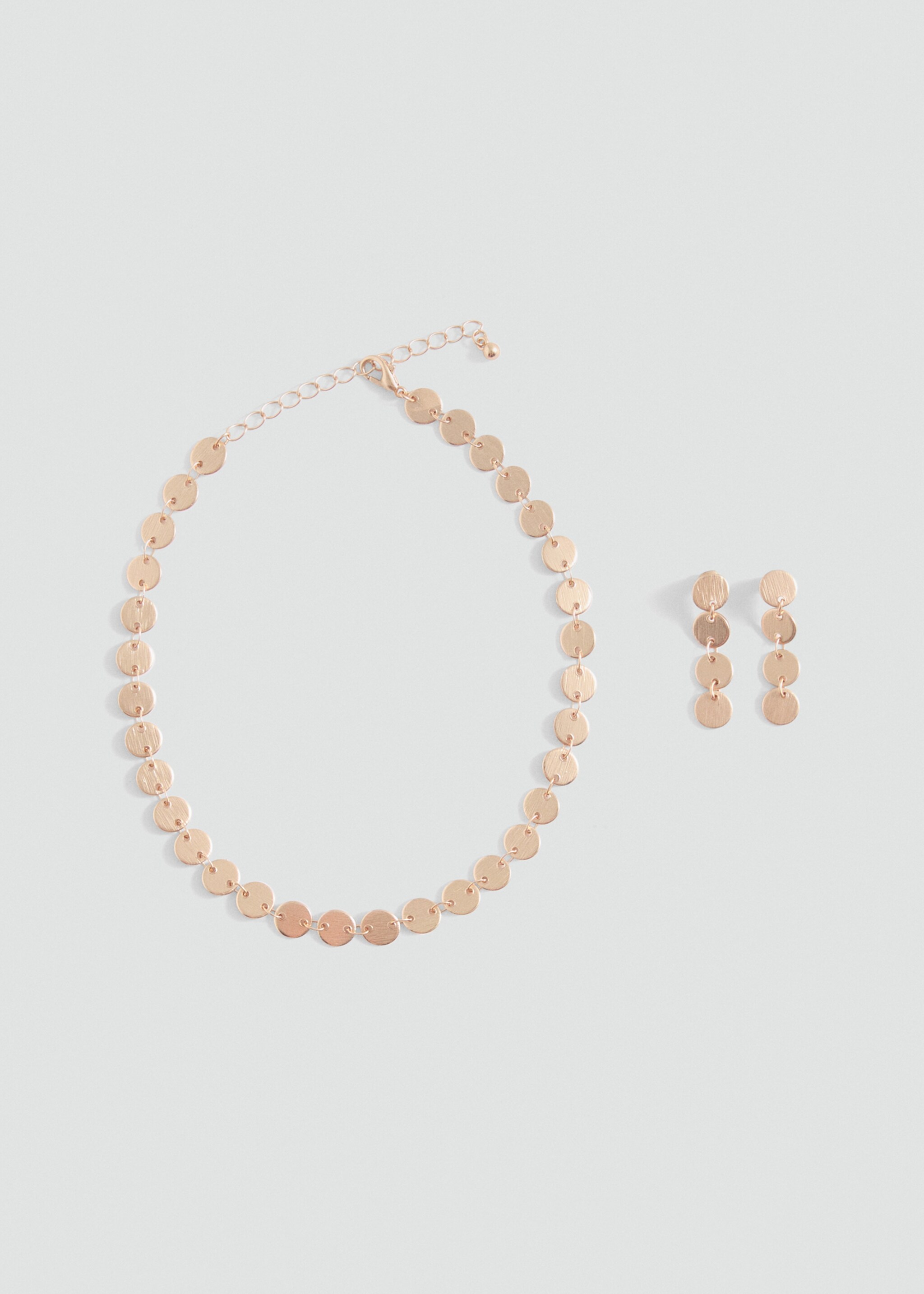 Set collar y pendientes - Artículo sin modelo, Oro. Ref: 87030437-00.