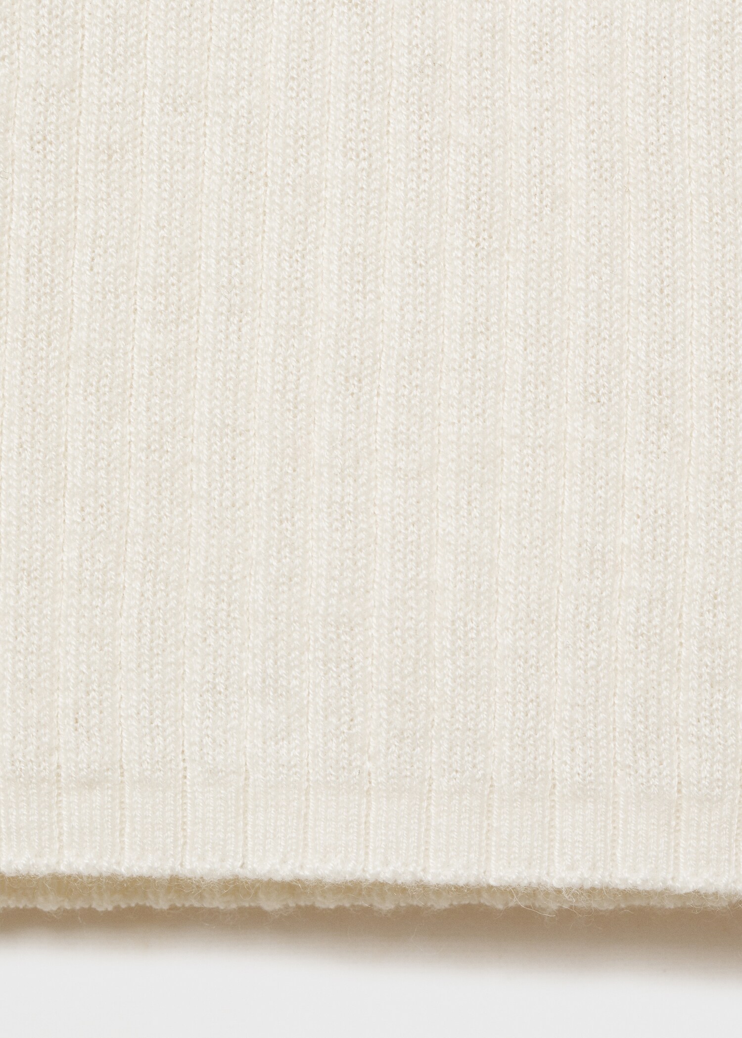 Pull-over laine mélangée col roulé - Détail de l'article 0