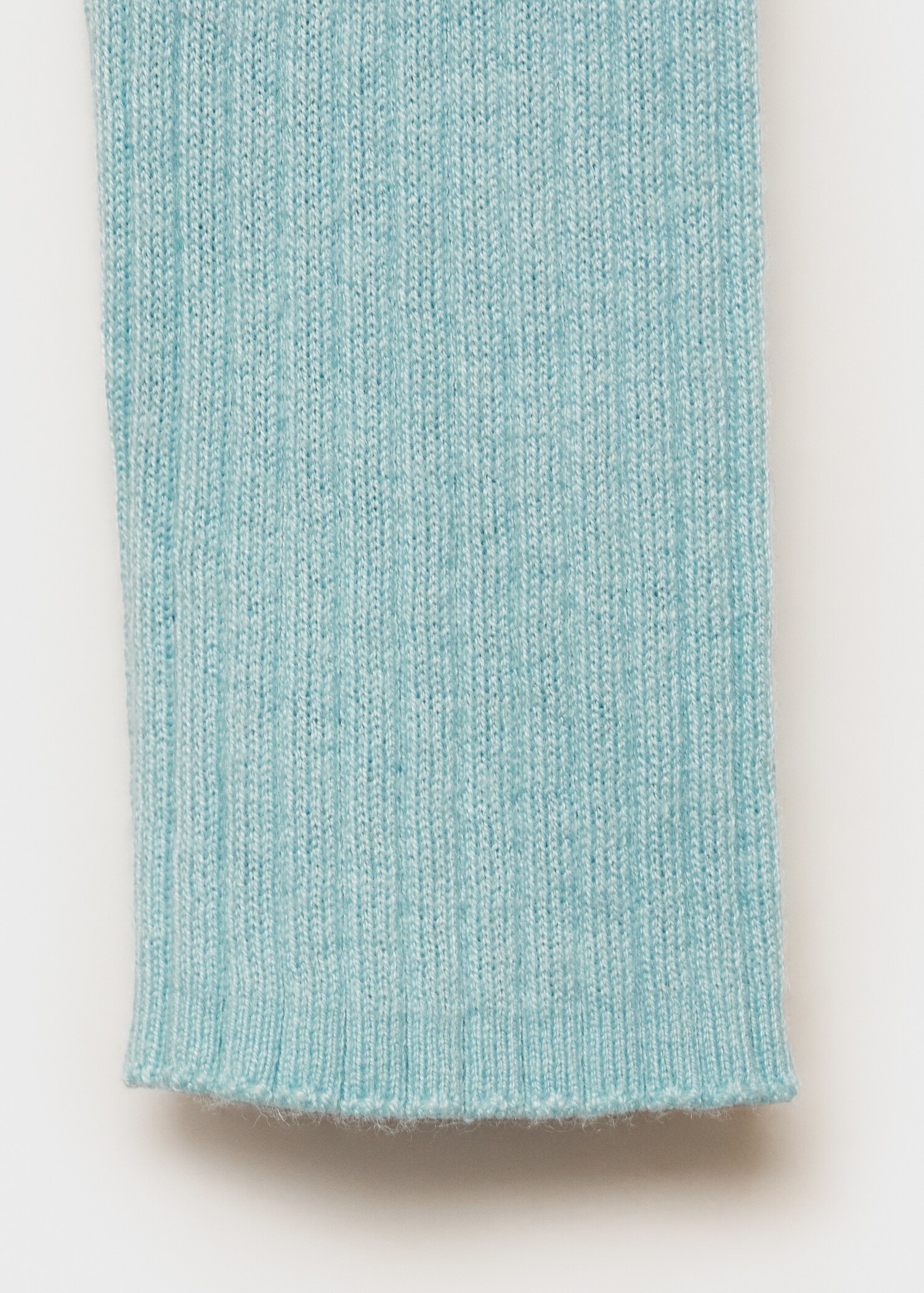 Pull-over laine mélangée col roulé - Détail de l'article 0