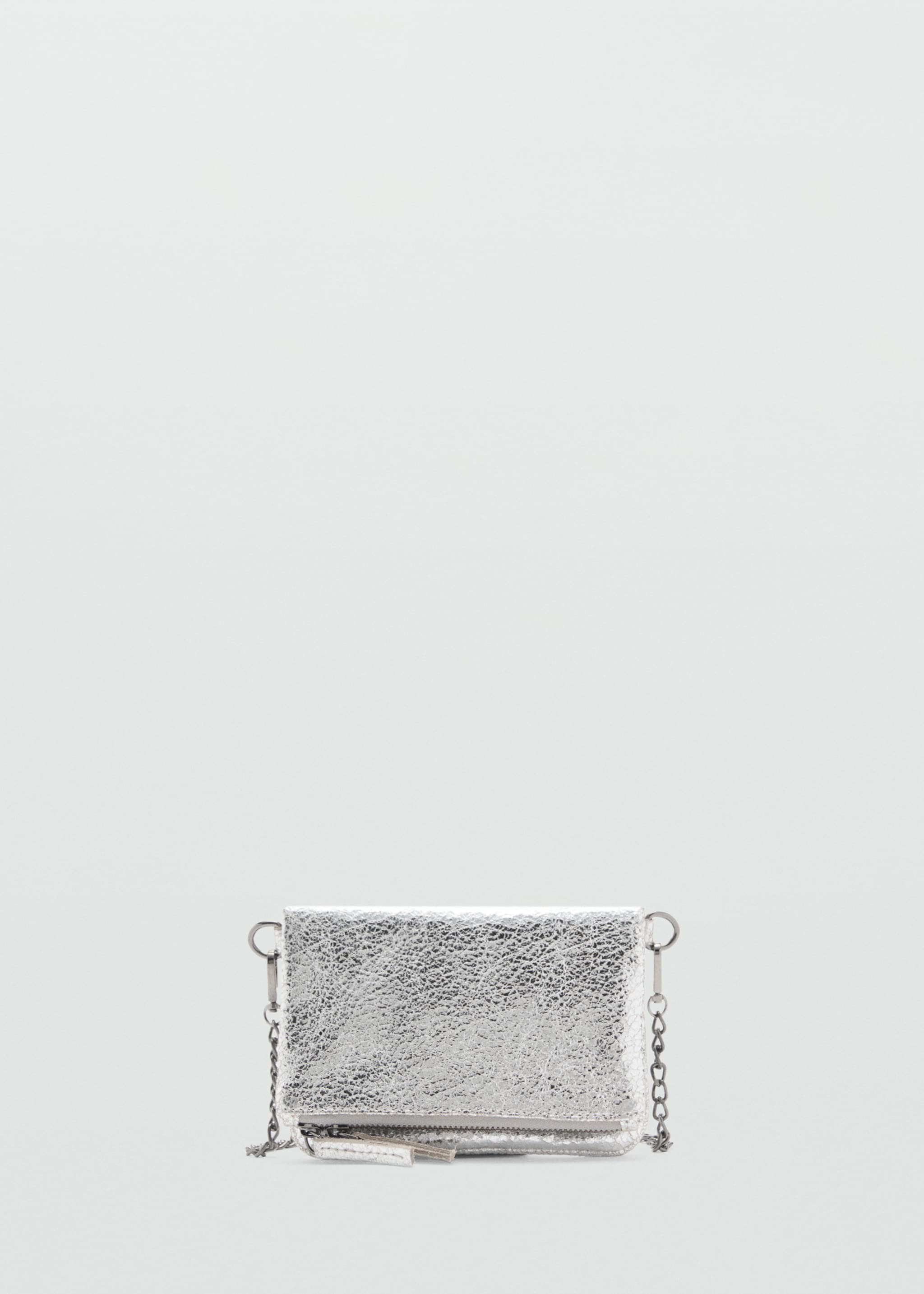 Bolso sobre cadena - Artículo sin modelo, Plata. Ref: 87030447-00.