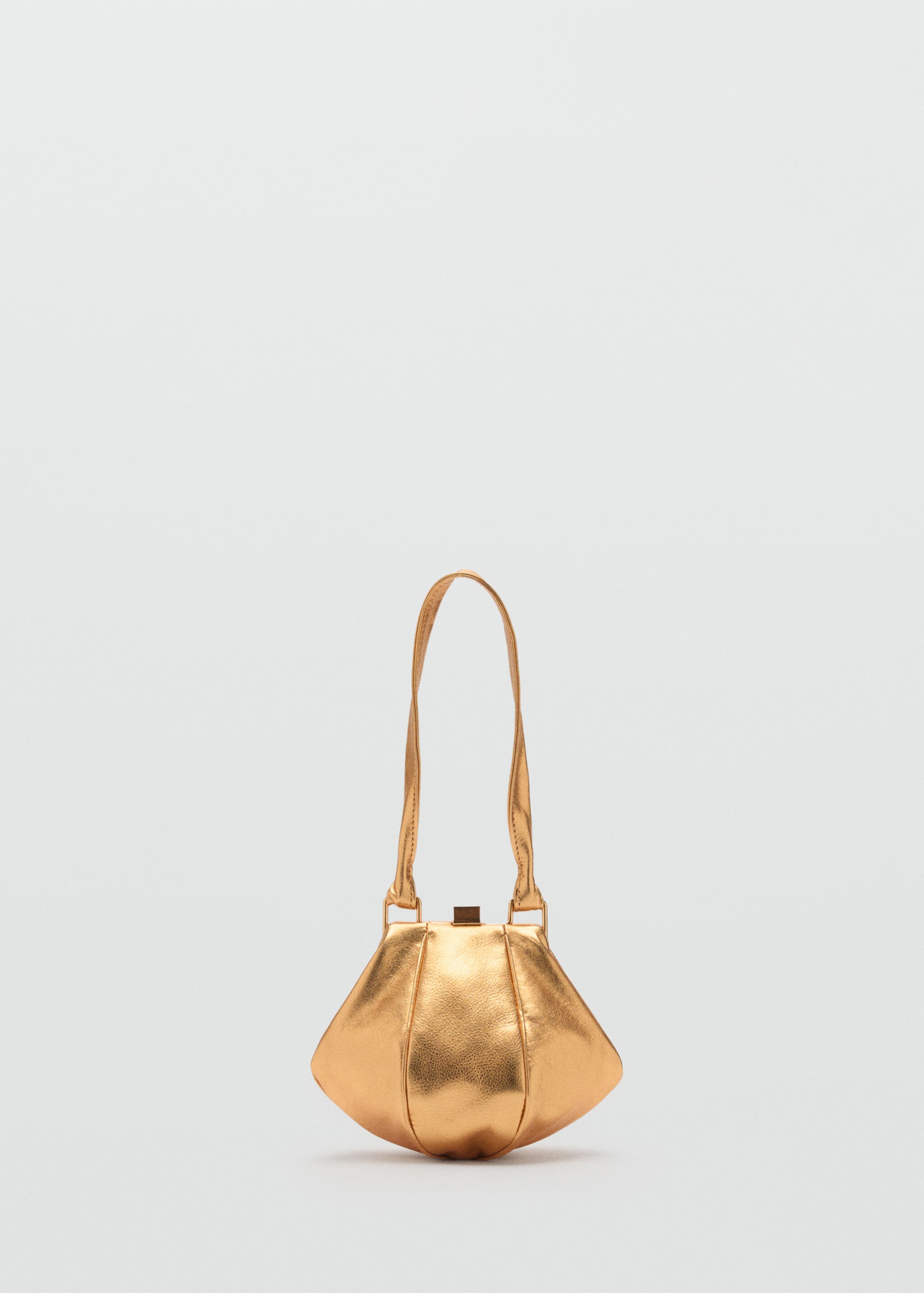 Leather metallic bag - Article without model, Gold. Ref: 87030448-00.