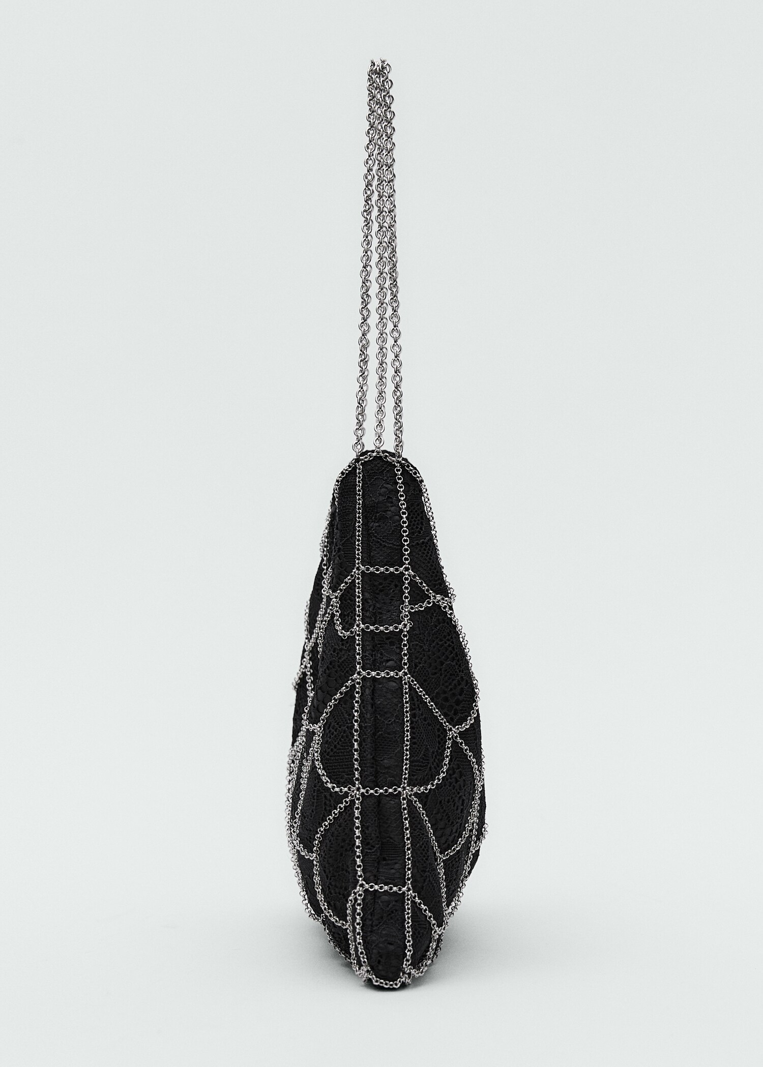 Guipure mesh chain bag - Details of the article 1