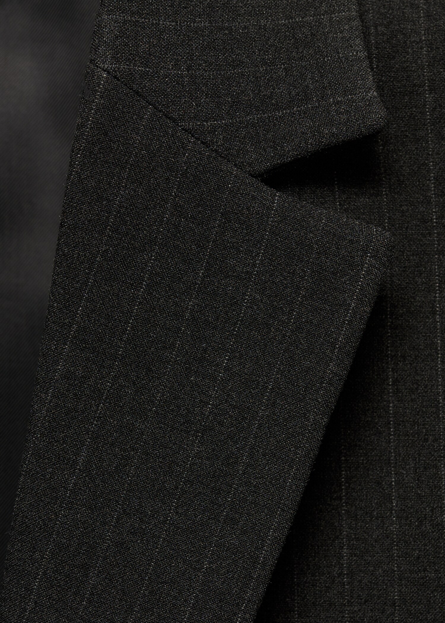 Pinstripe suit blazer - Details of the article 0