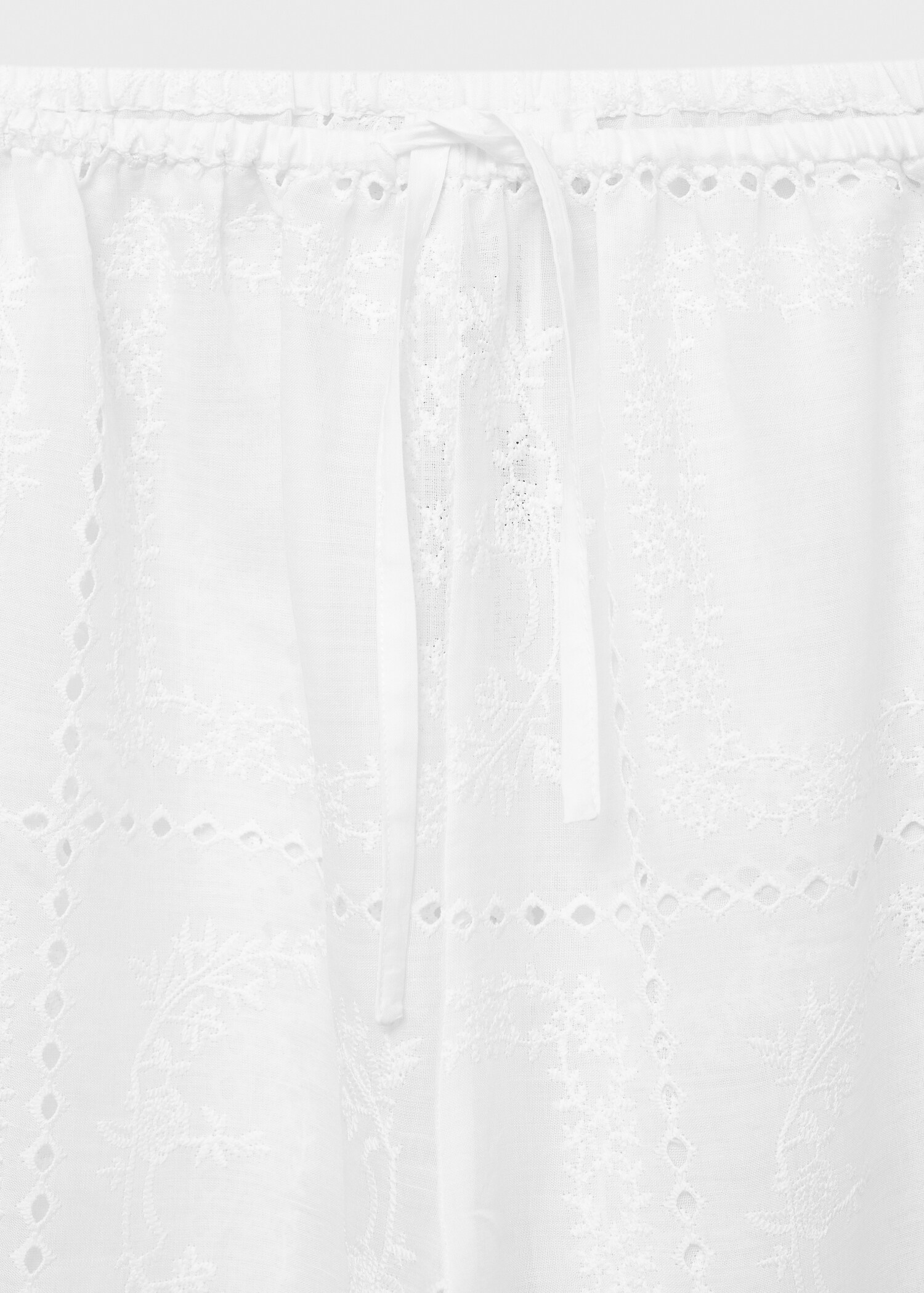 Pantalon 100 % ramie brodé - Détail de l'article 8