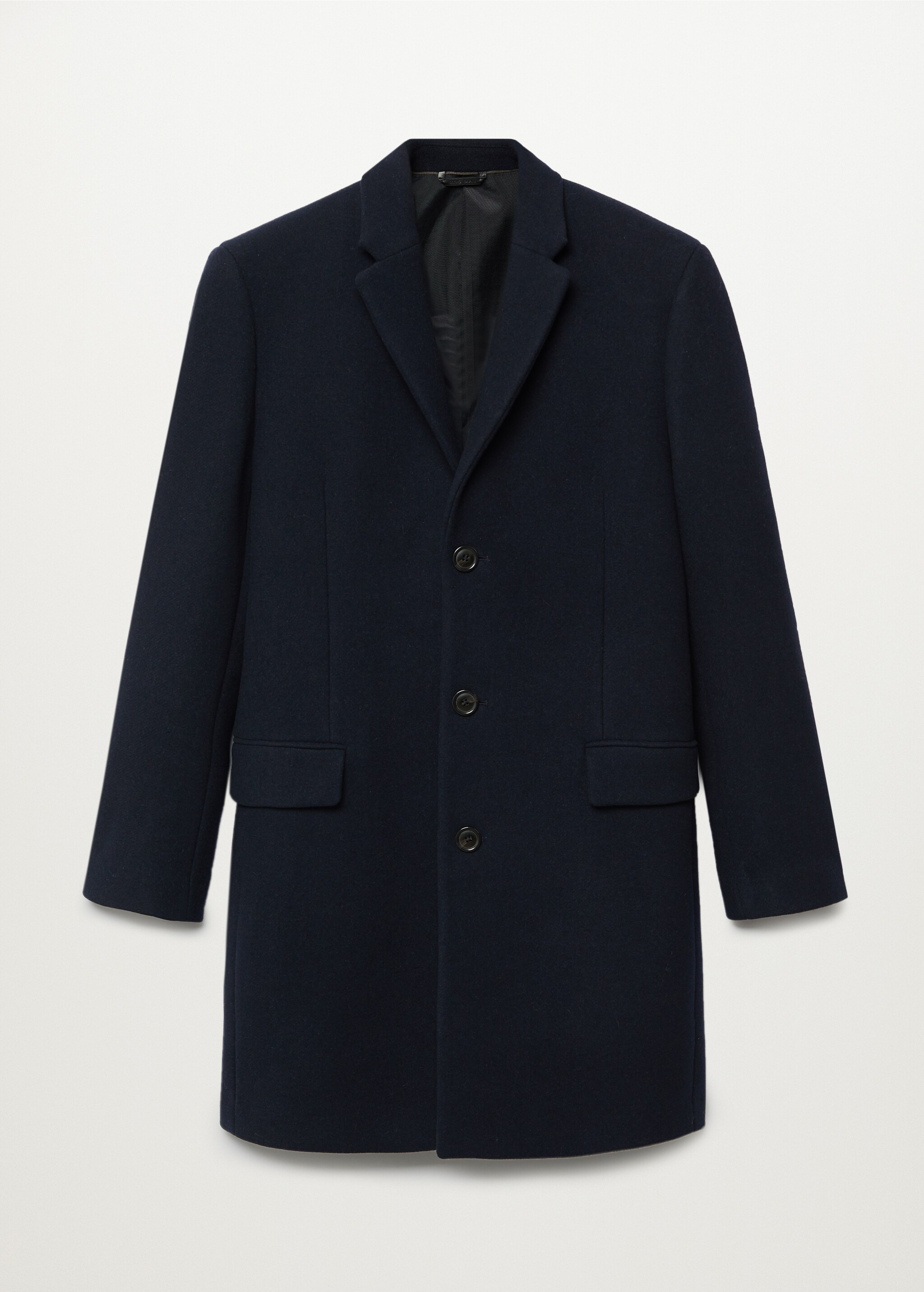 Dlouhý vlněná kabát Tailored - Zboží bez modelu