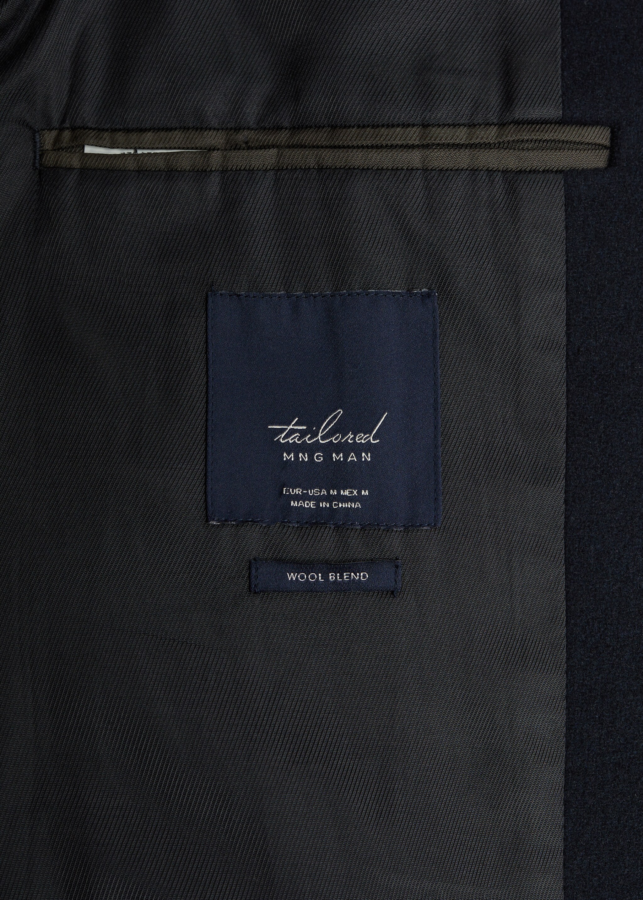 Dlouhý vlněná kabát Tailored - Detail zboží 8