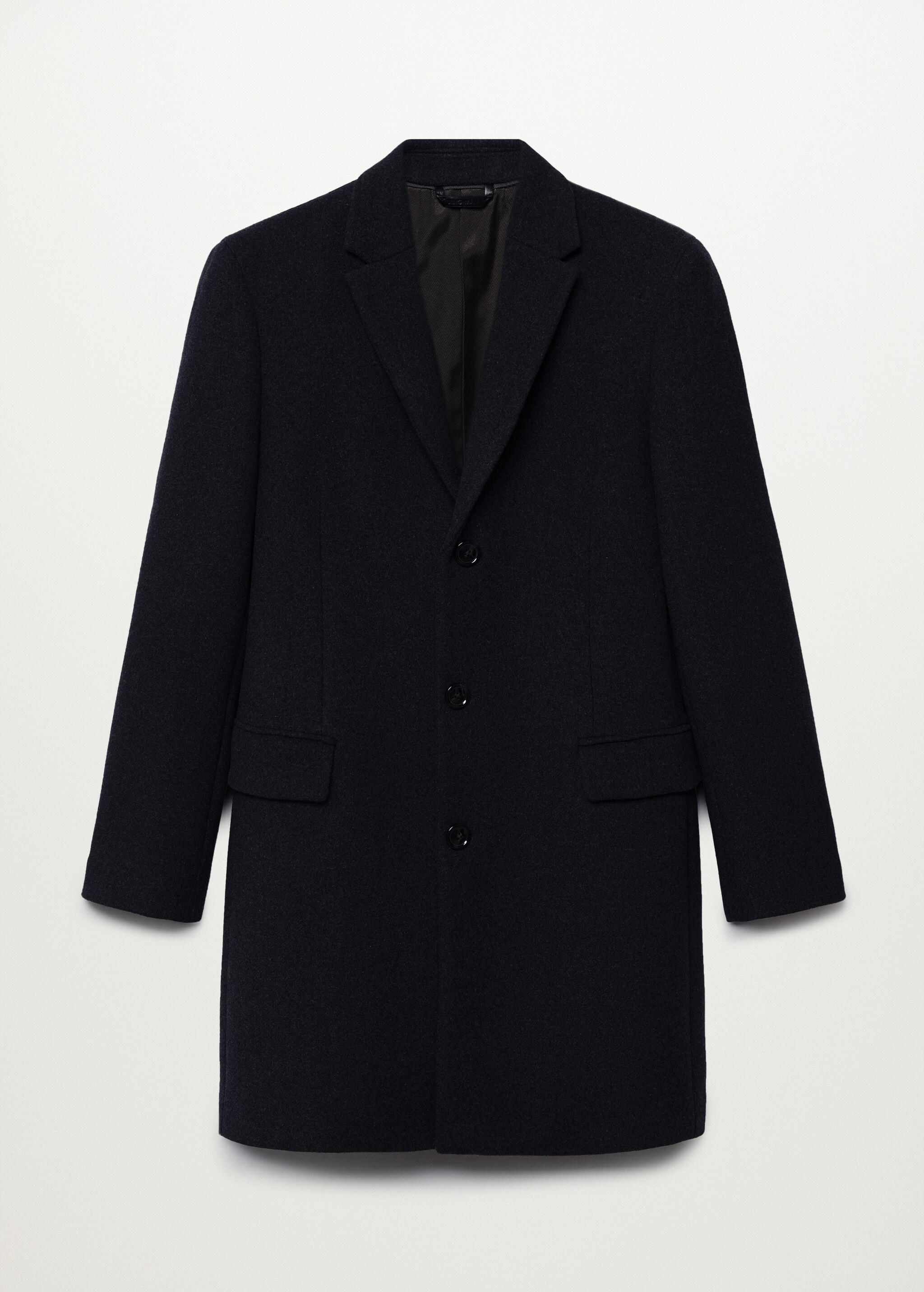 Dlouhý vlněná kabát Tailored - Zboží bez modelu