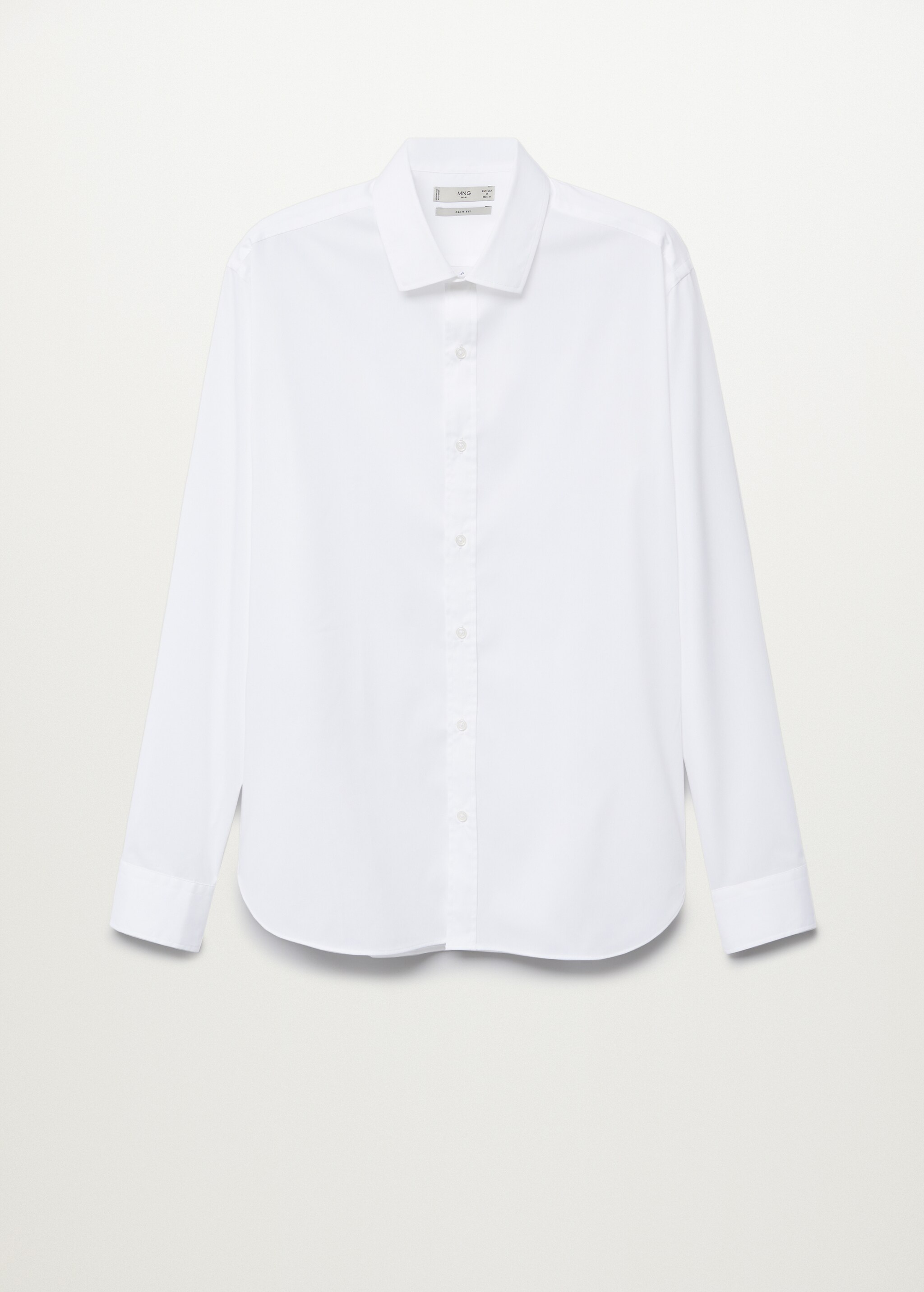 Slim fit cotton shirt - Article without model