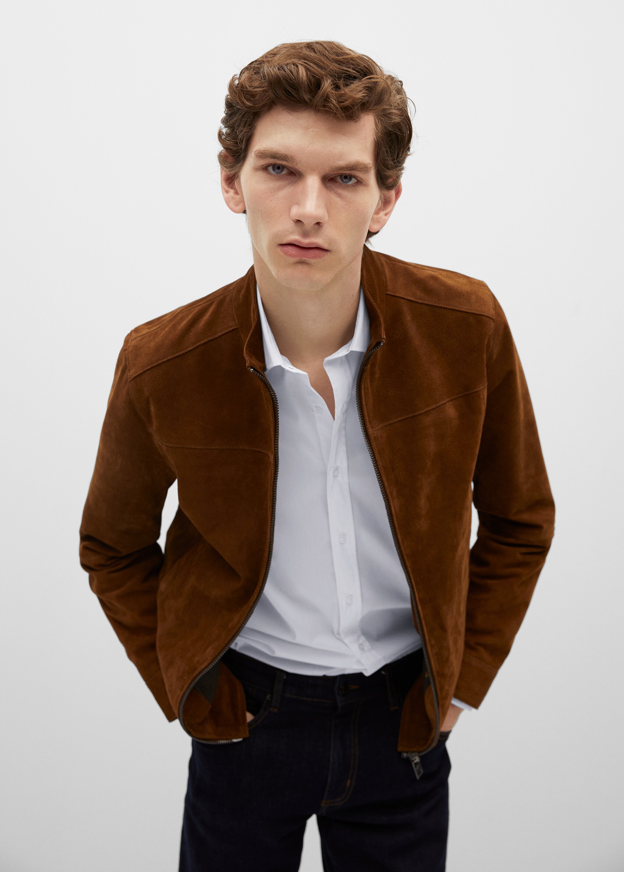 Slim fit cotton shirt - Details of the article 2
