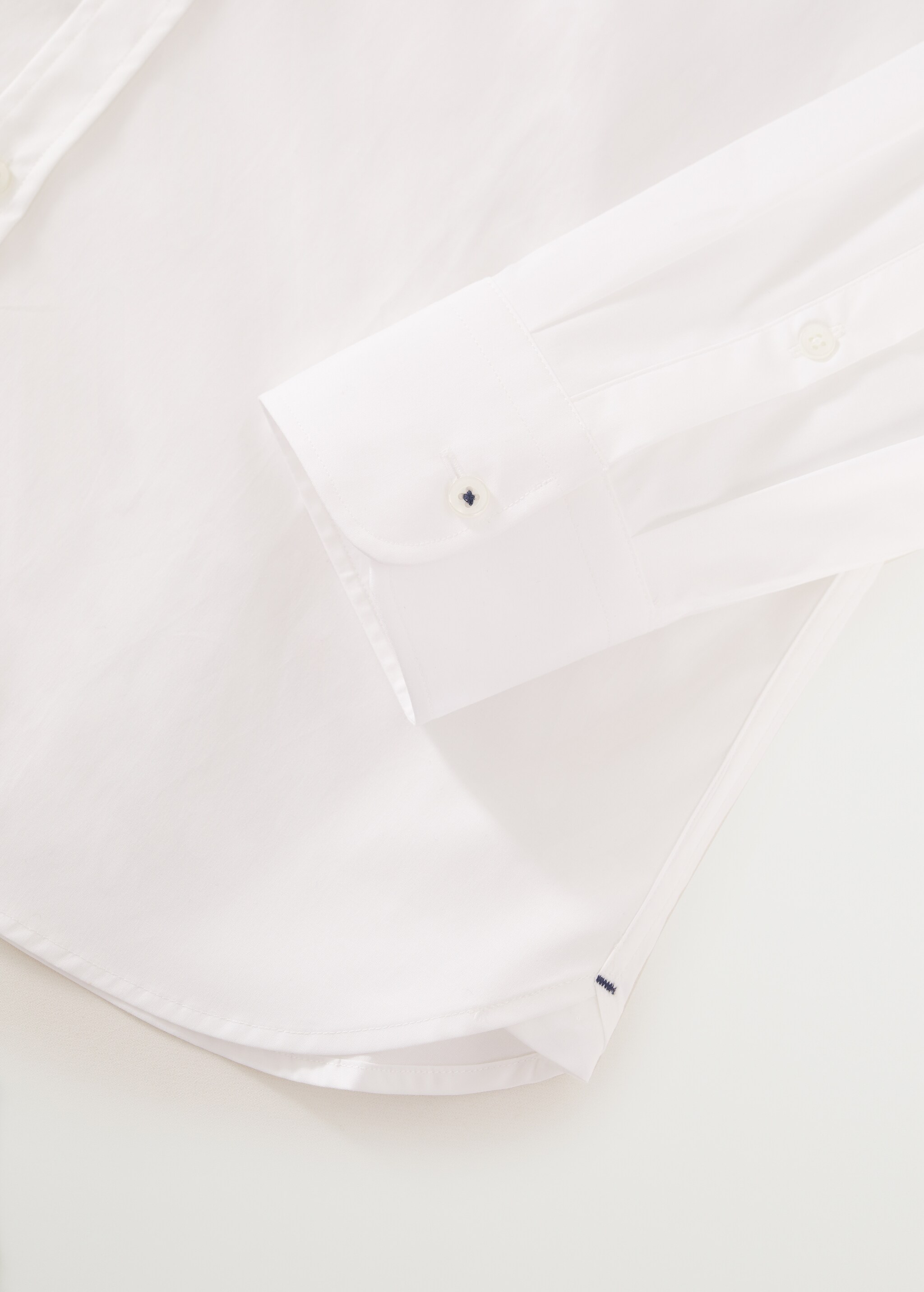 Slim fit cotton shirt - Details of the article 7