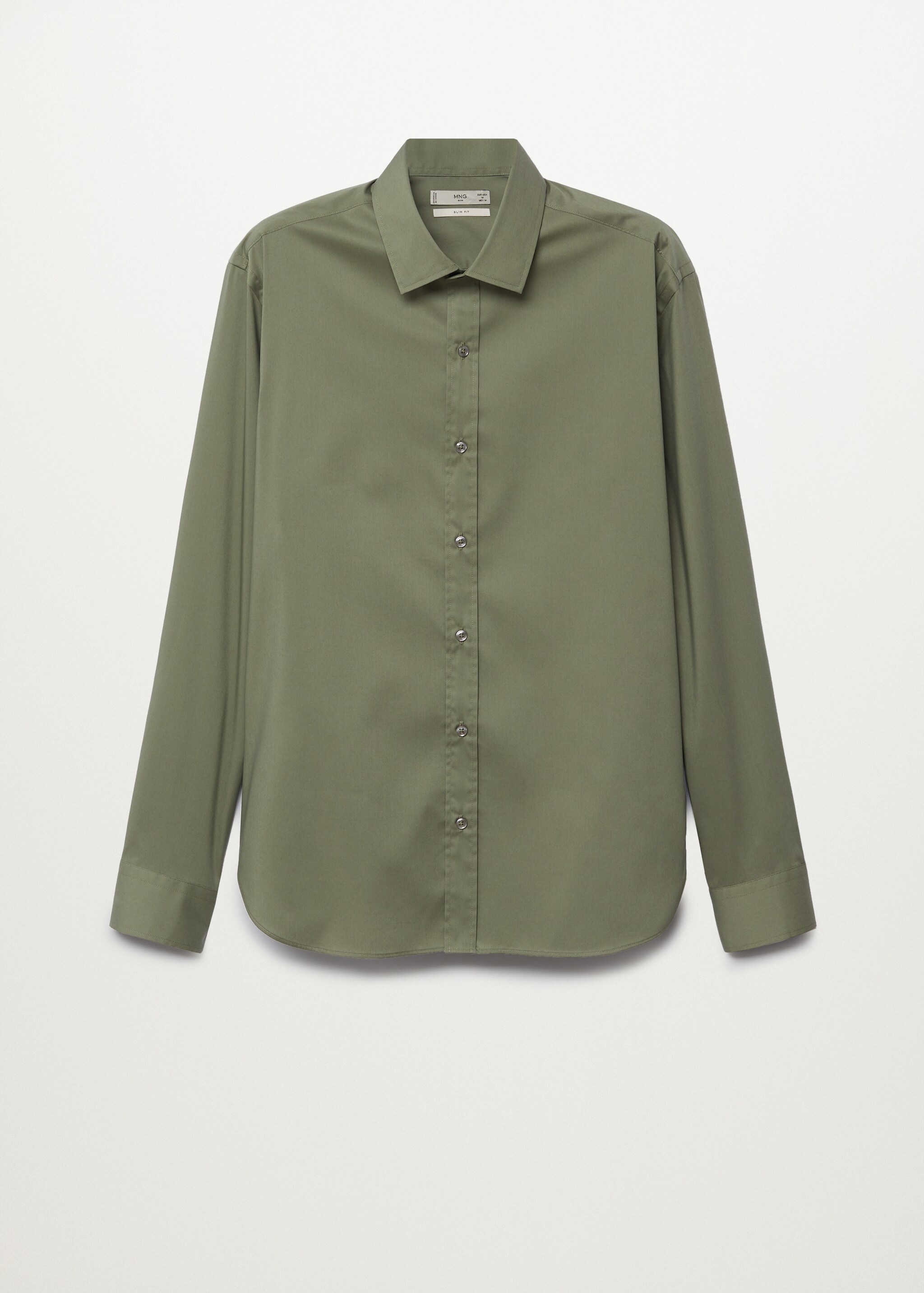 Slim fit cotton shirt - Article without model