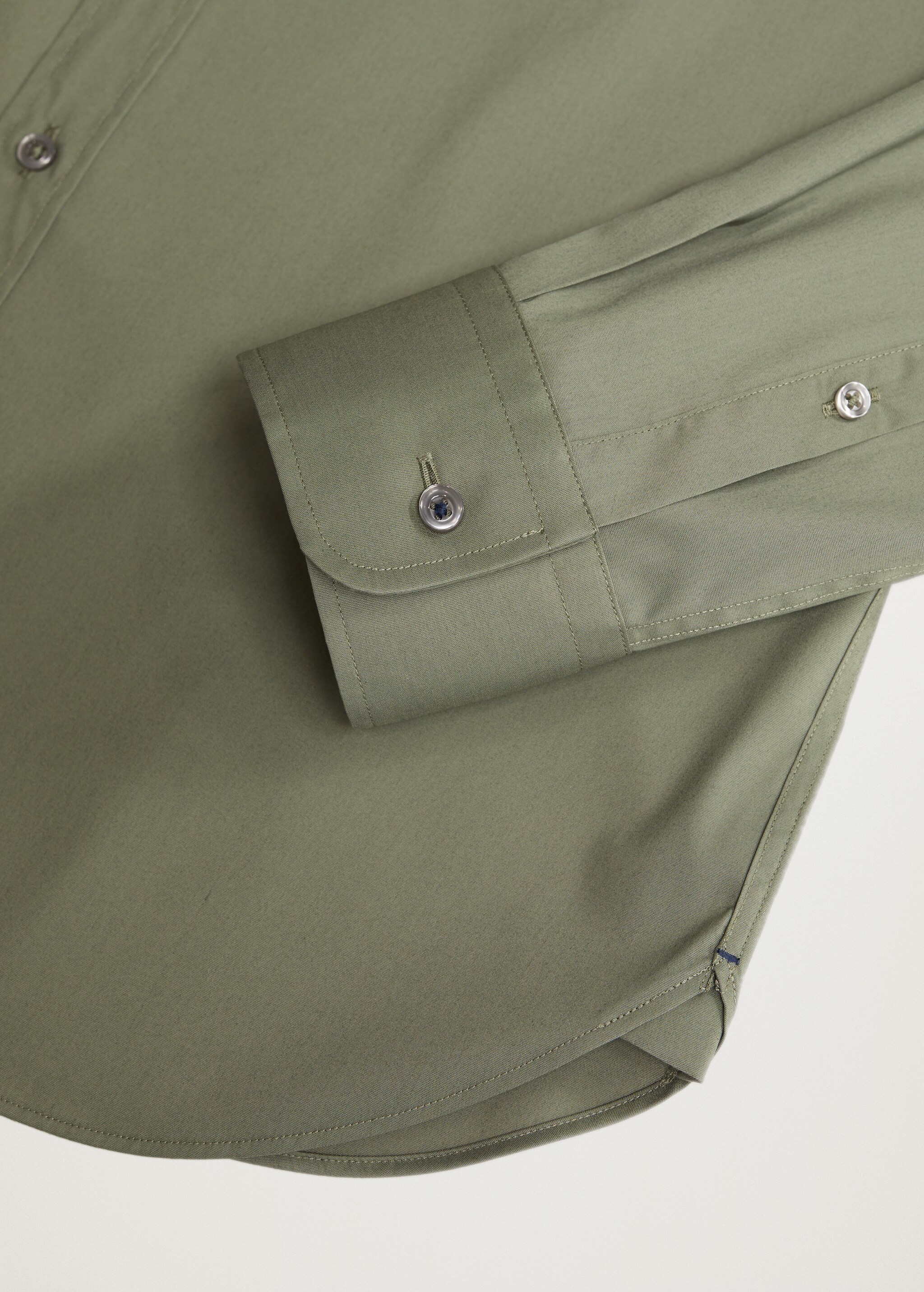 Slim fit cotton shirt - Details of the article 7