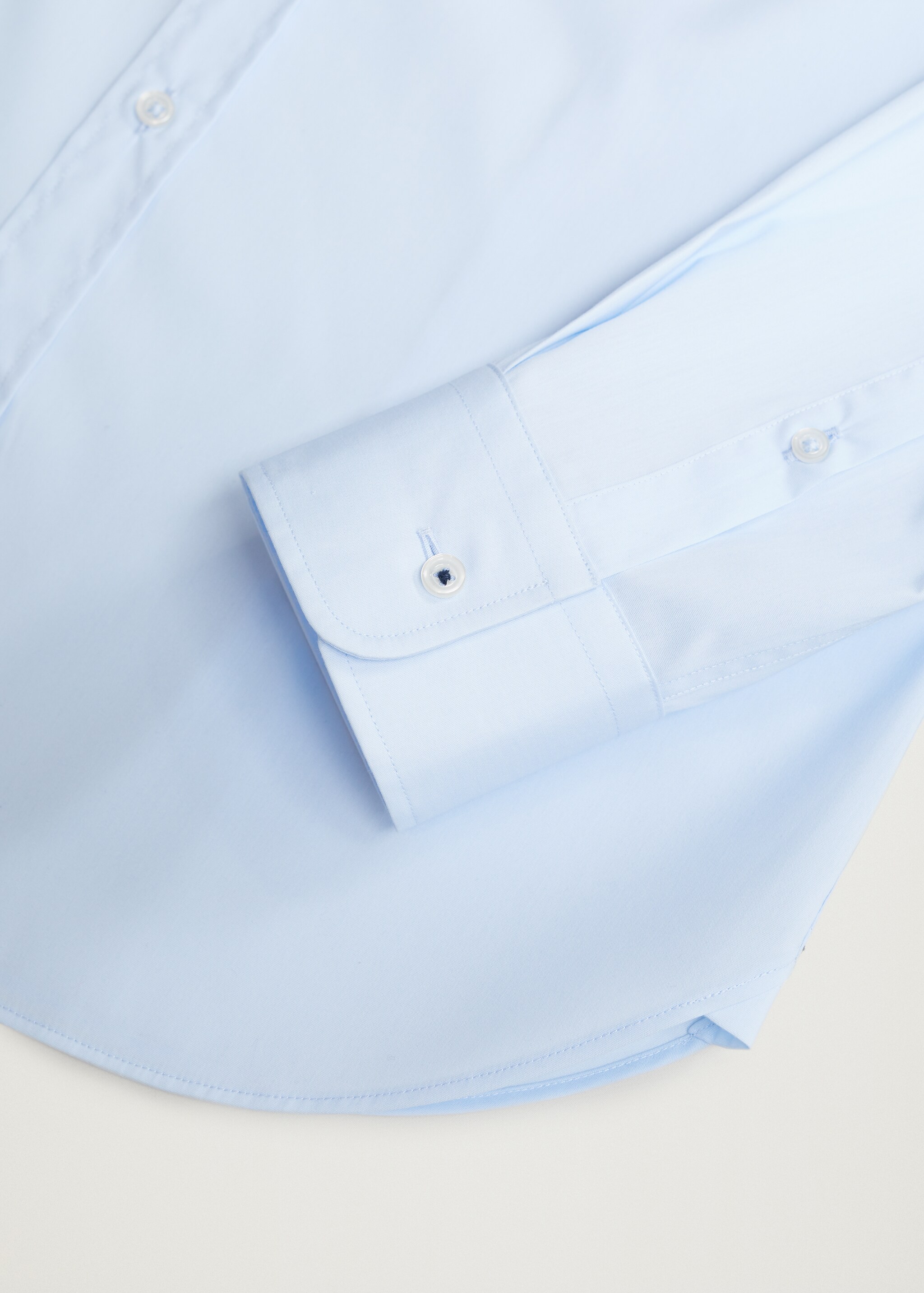 Slim fit cotton shirt - Details of the article 7