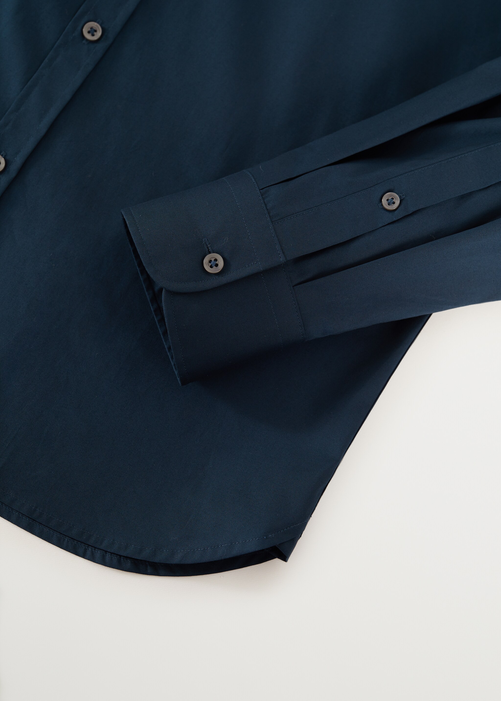 Slim fit cotton shirt - Details of the article 7