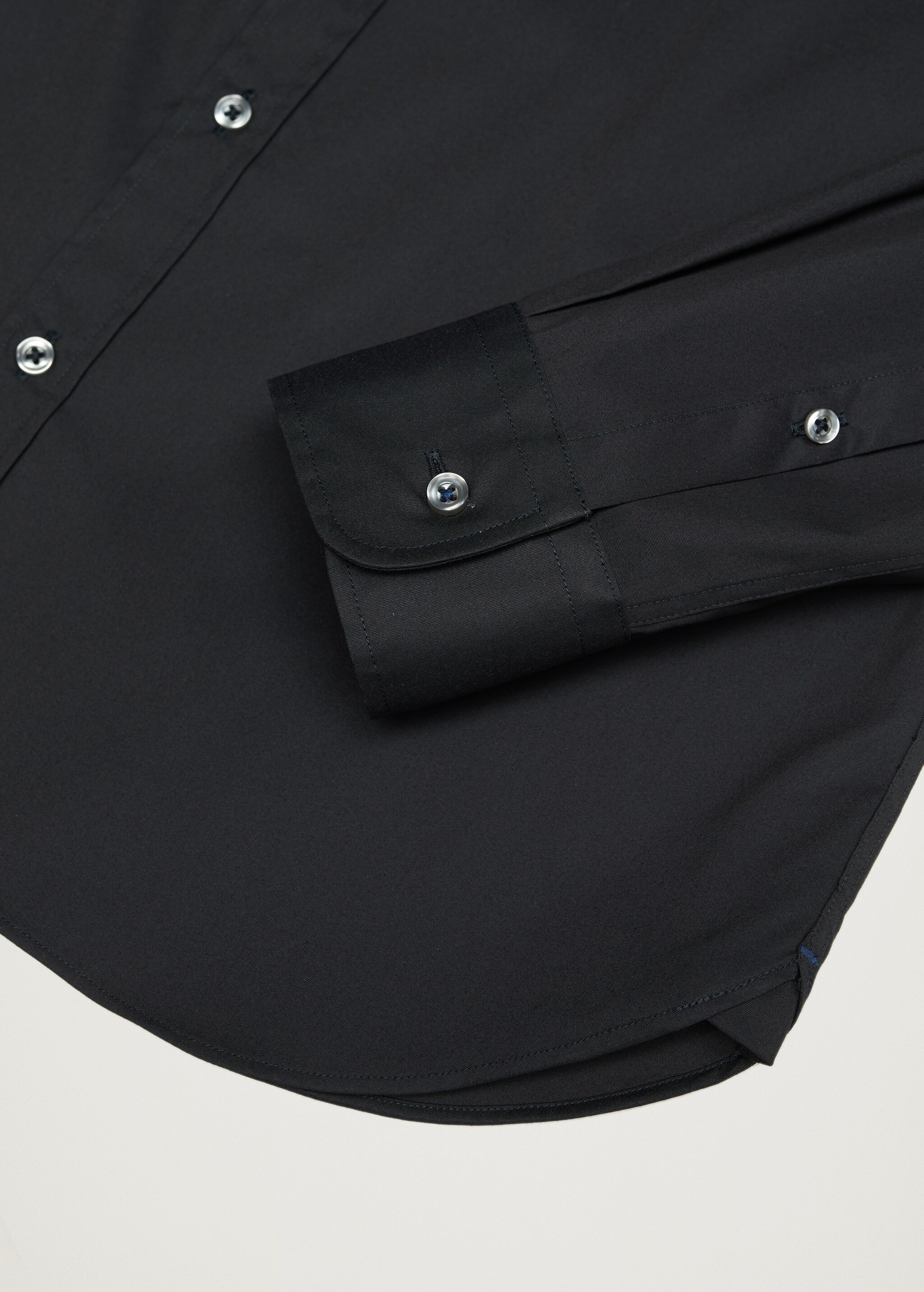 Slim fit cotton shirt - Details of the article 7