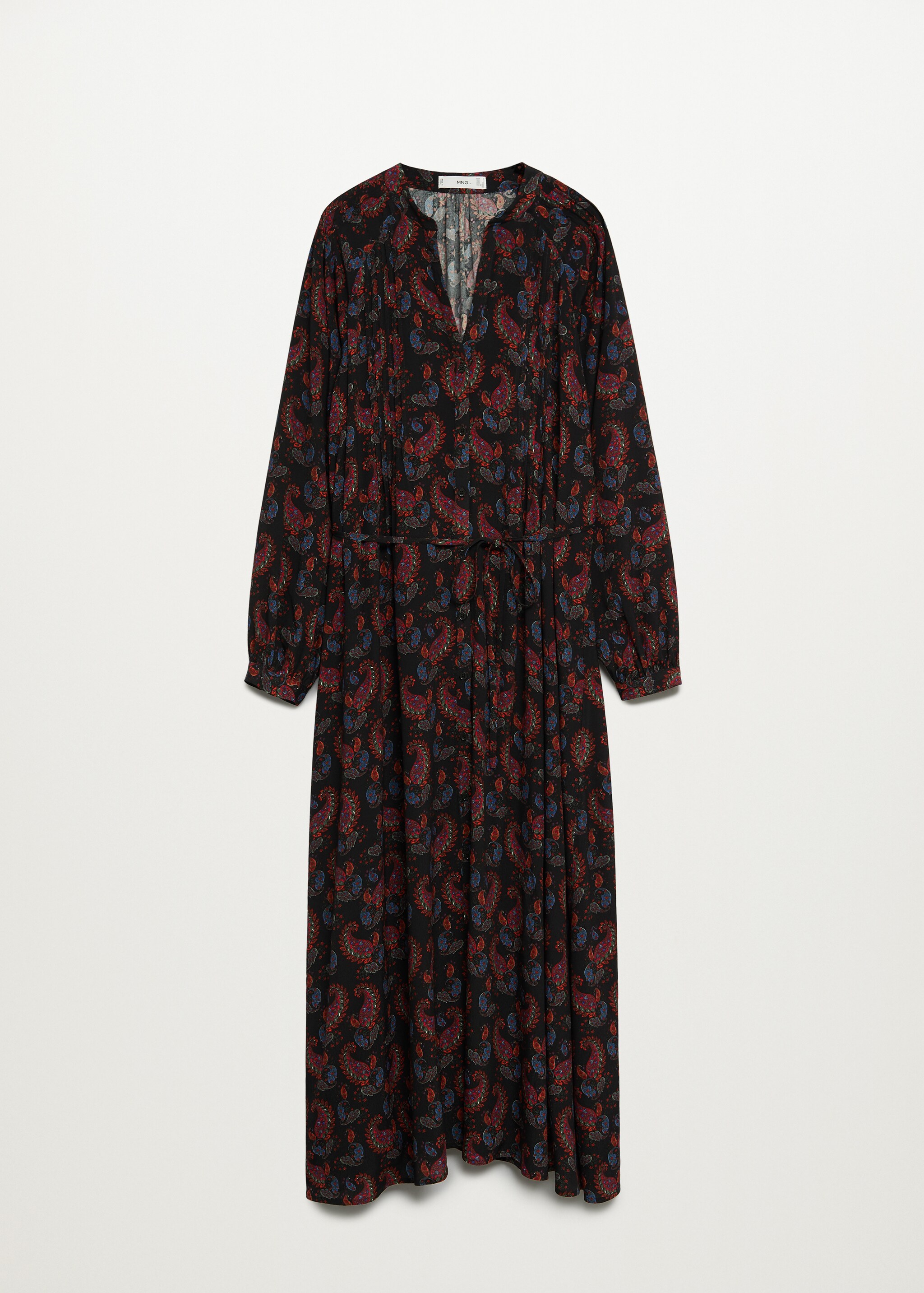 Vestido estampado paisley - Artículo sin modelo
