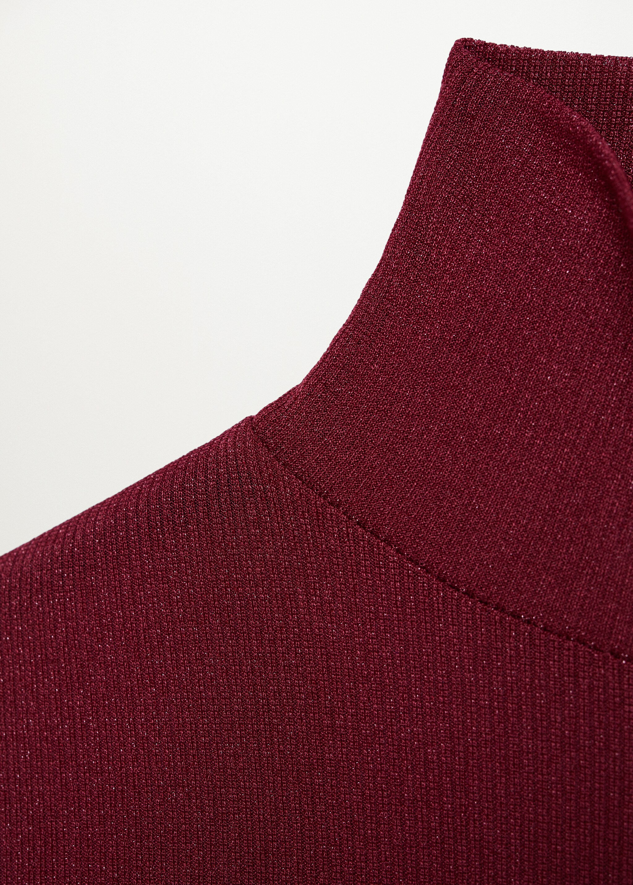 Camiseta canalé cuello alto - Detalle del artículo 8