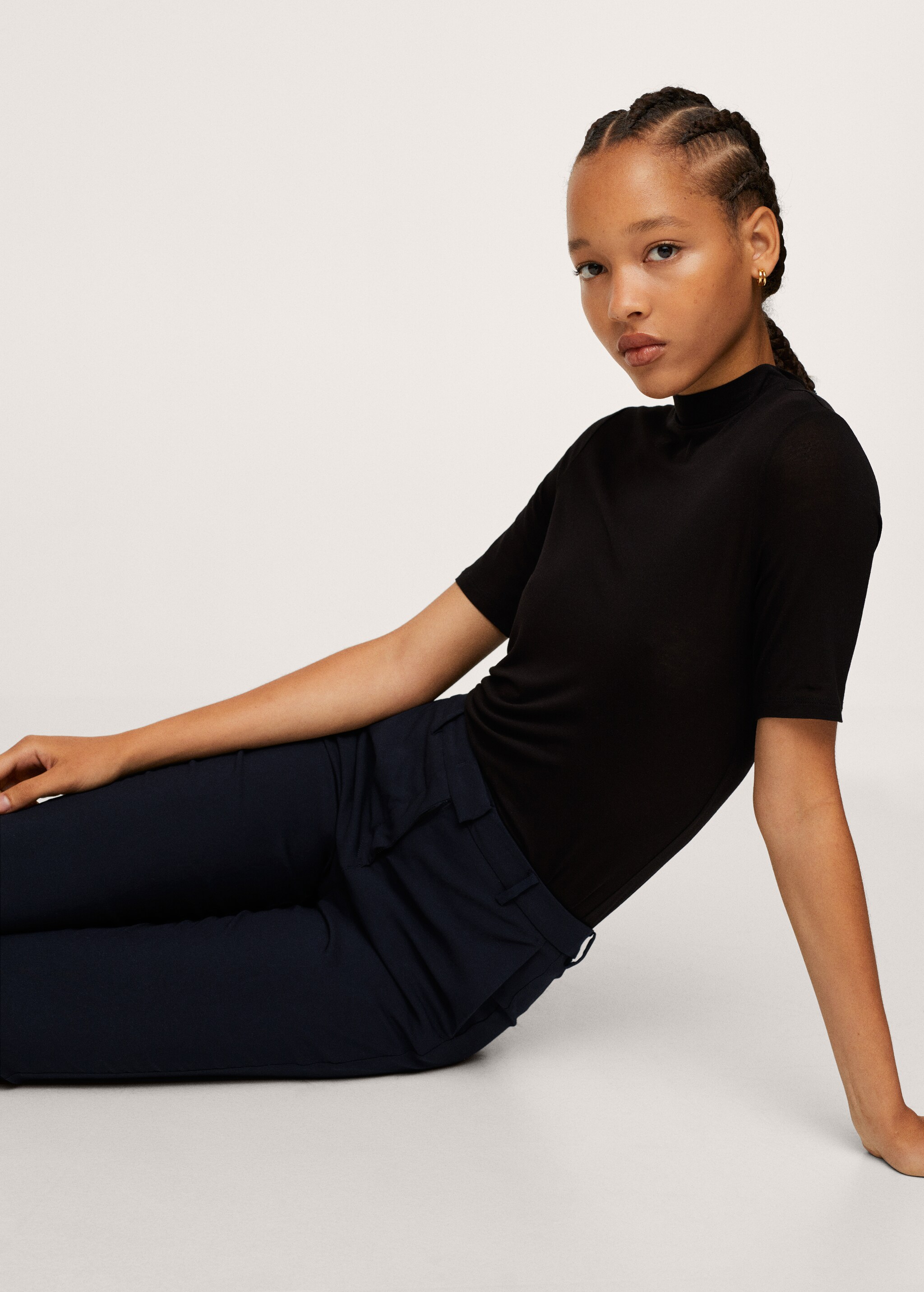 Crop skinny trousers - Details of the article 1