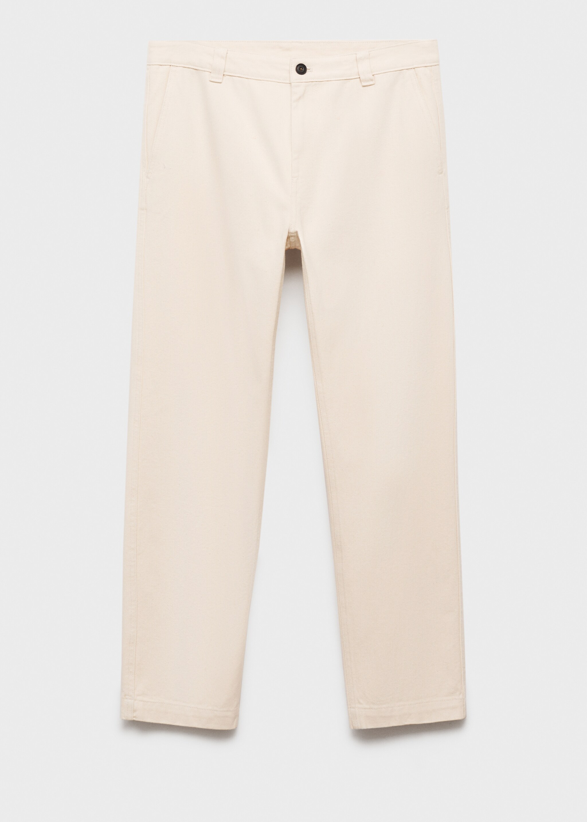 Regular fit cotton jeans - Article without model, Off White. Ref: 87030578-00.