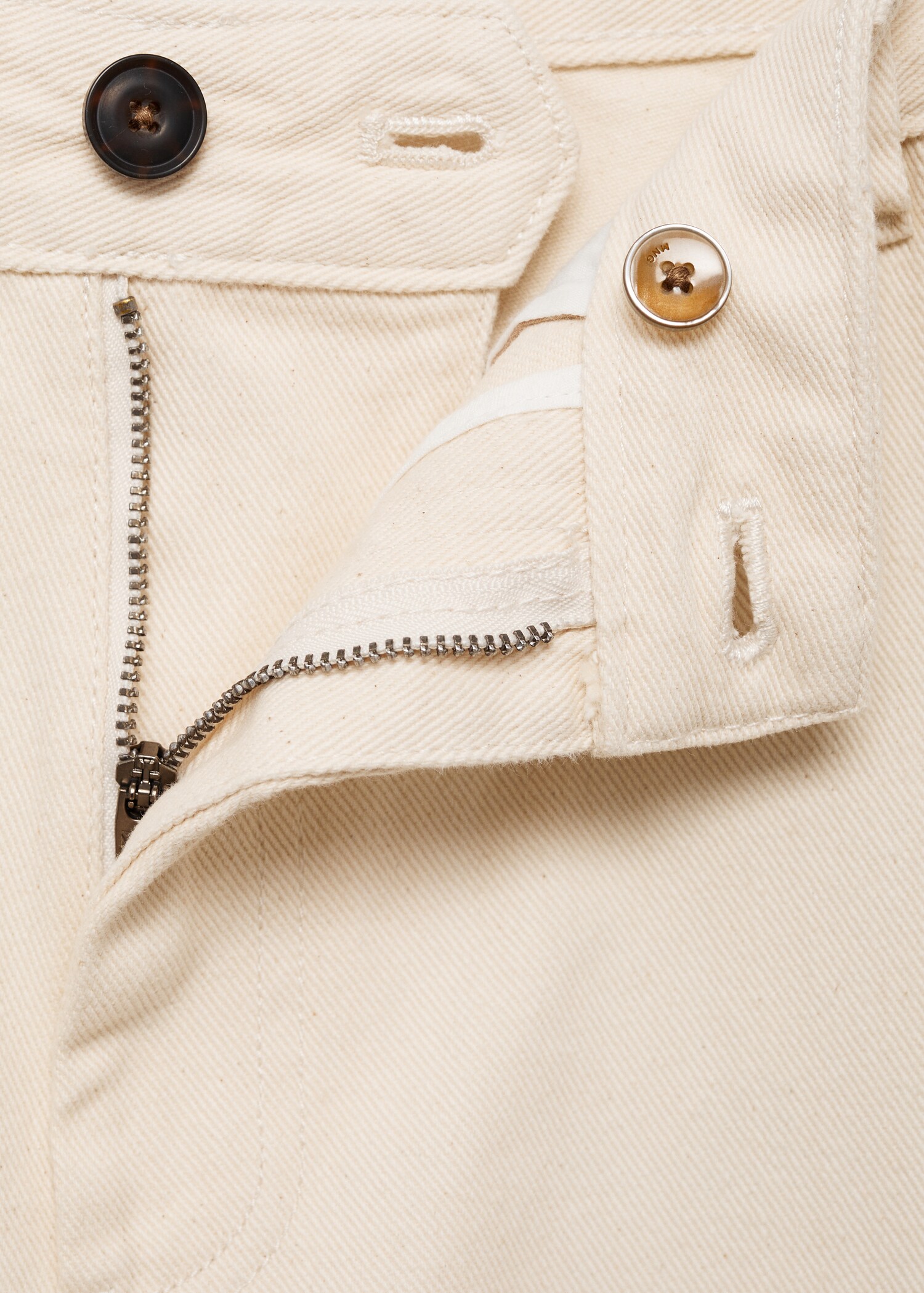 Regular fit cotton jeans - Details of the article 8