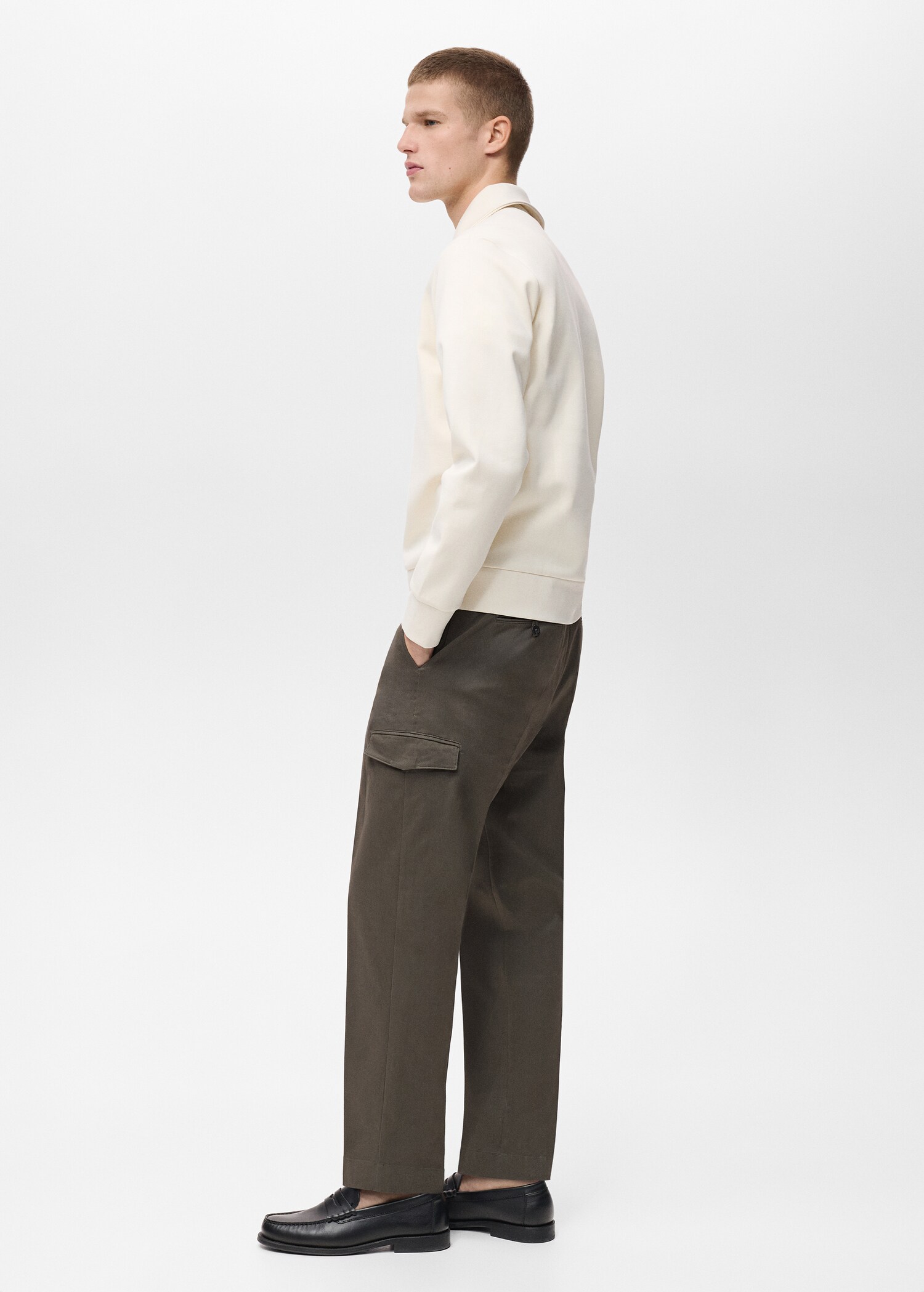 Pantalon cargo coton regular-fit - Détail de l'article 2
