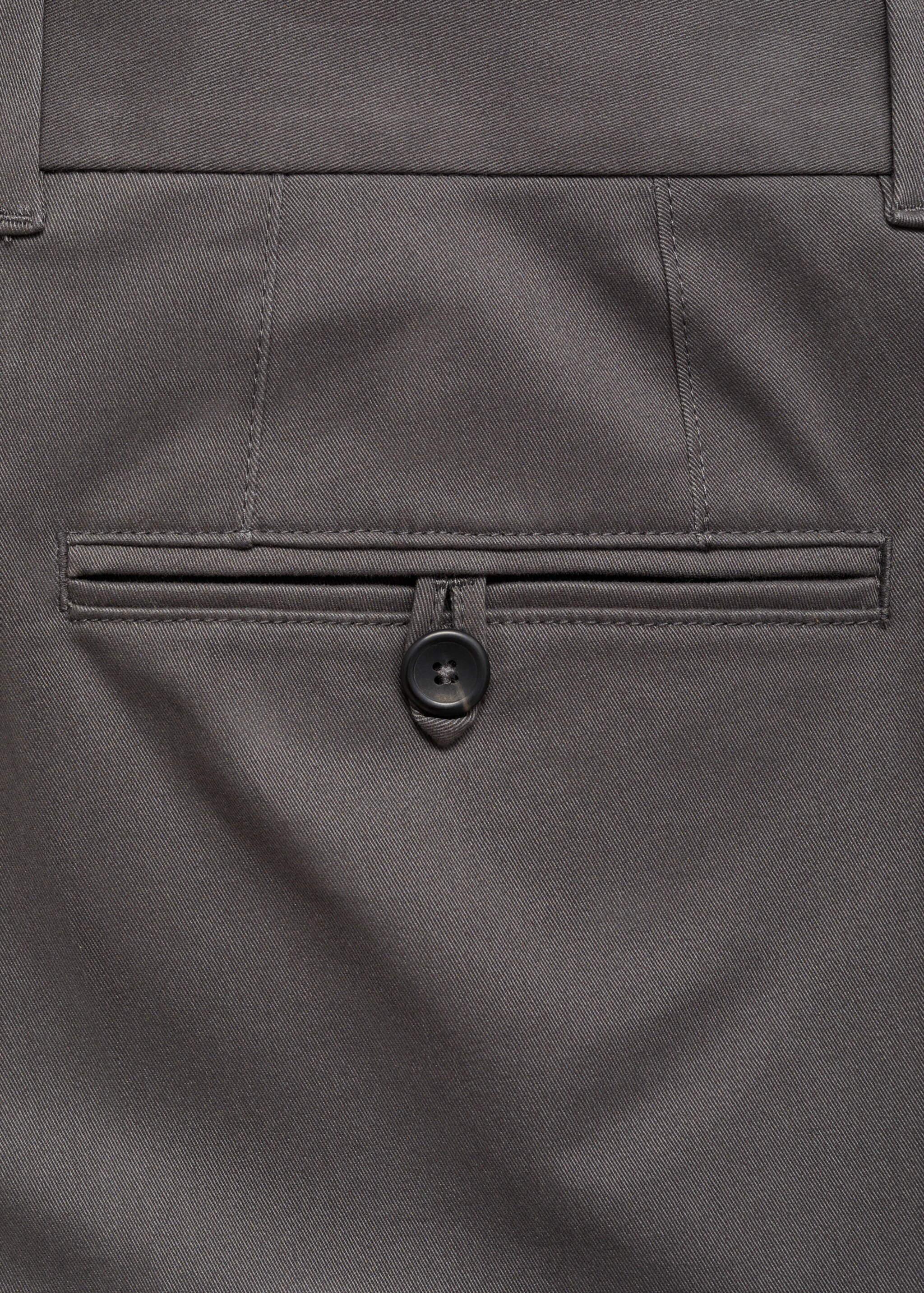 Pantalon cargo coton regular-fit - Détail de l'article 0, Gris. Ref: 87030580-00.
