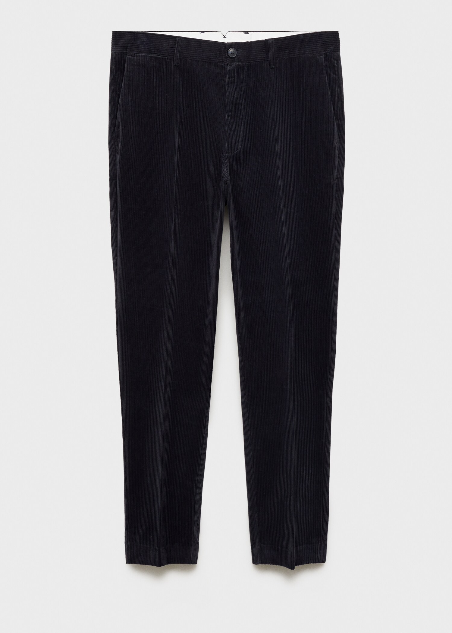 Corduroy regular-fit trousers - Article without model