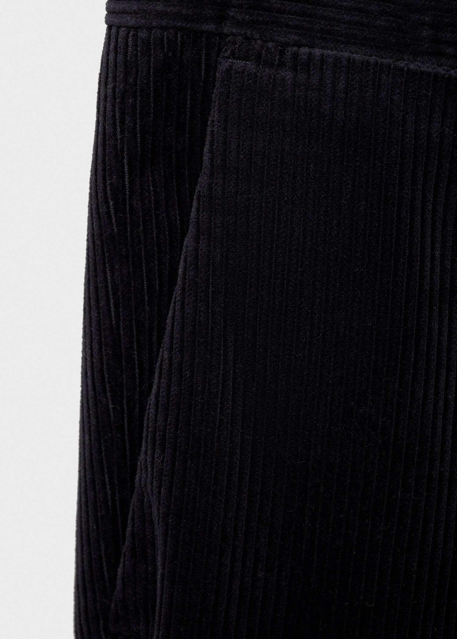 Corduroy regular-fit trousers - Details of the article 0