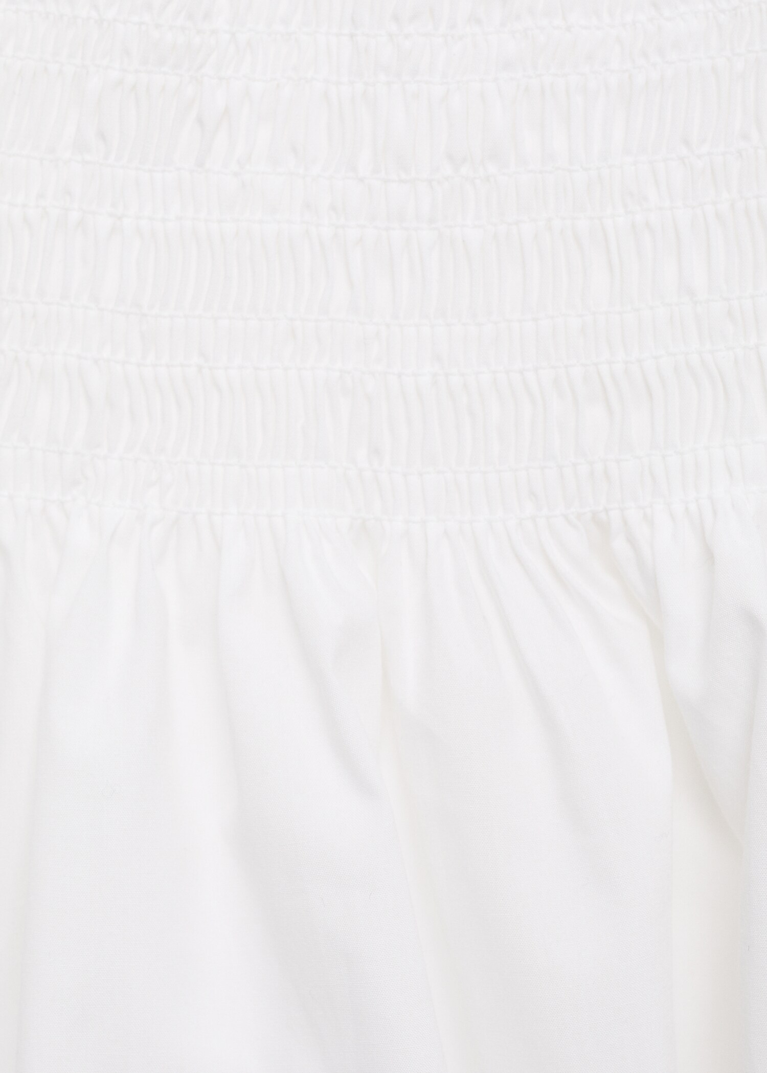 Gathered off-the-shoulder blouse - Details of the article 0