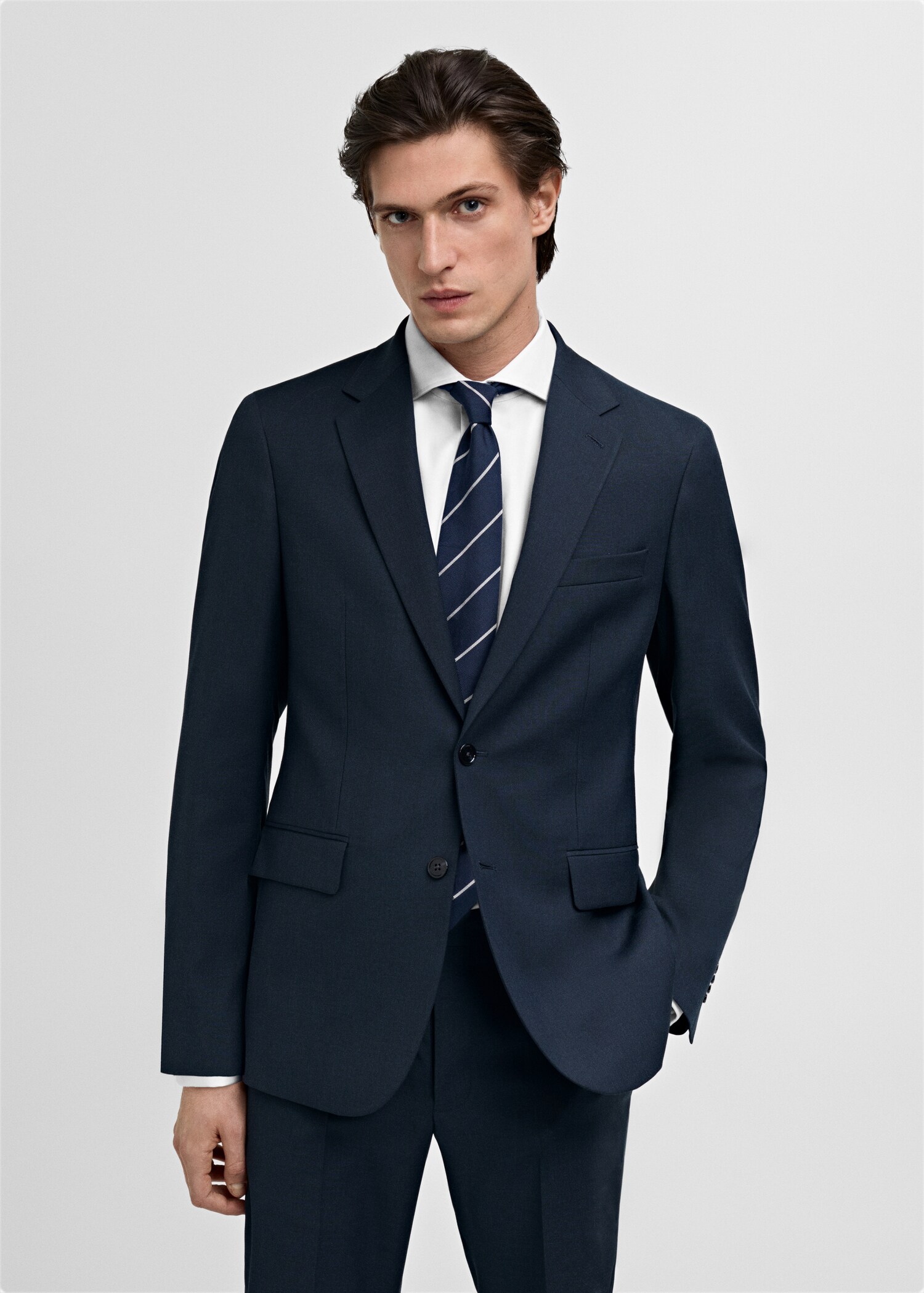 Veste costume Milán slim-fit - Plan moyen