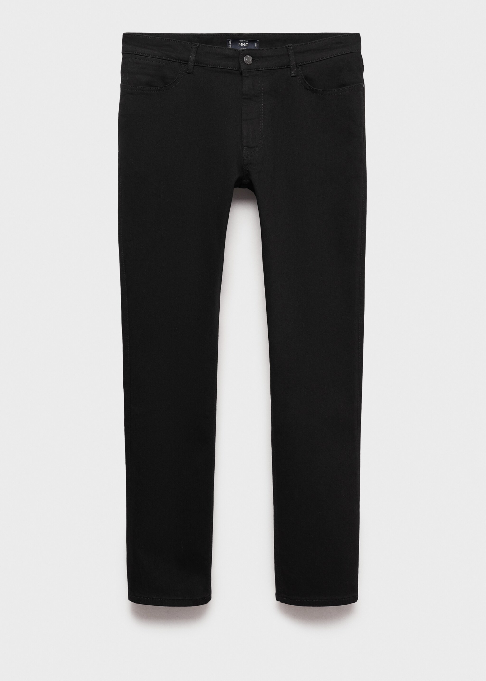 Slim fit Ultra Soft Touch Patrick jeans - Article without model, Black denim. Ref: 87030592-00.