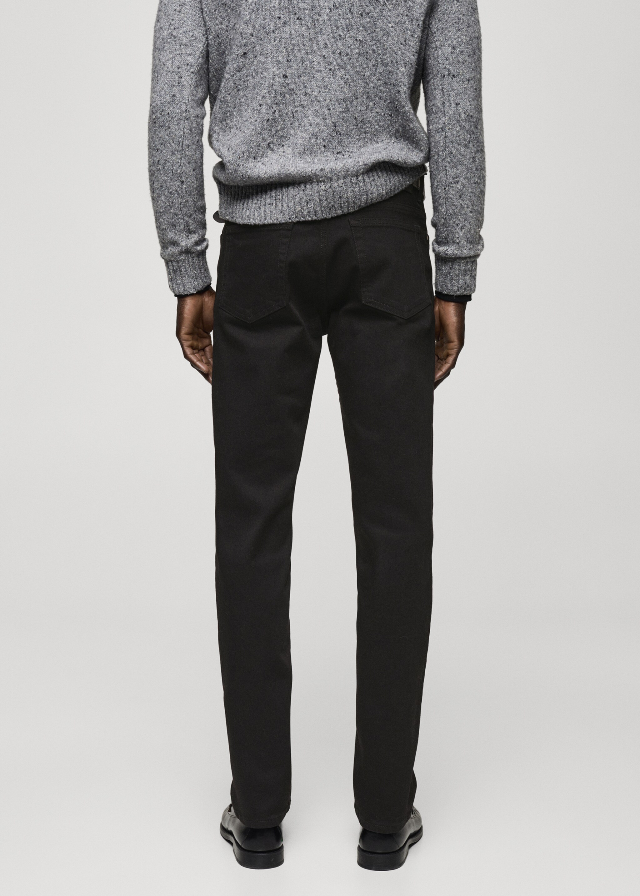 Slim fit Ultra Soft Touch Patrick jeans - Reverse of the article, Black denim. Ref: 87030592-00.