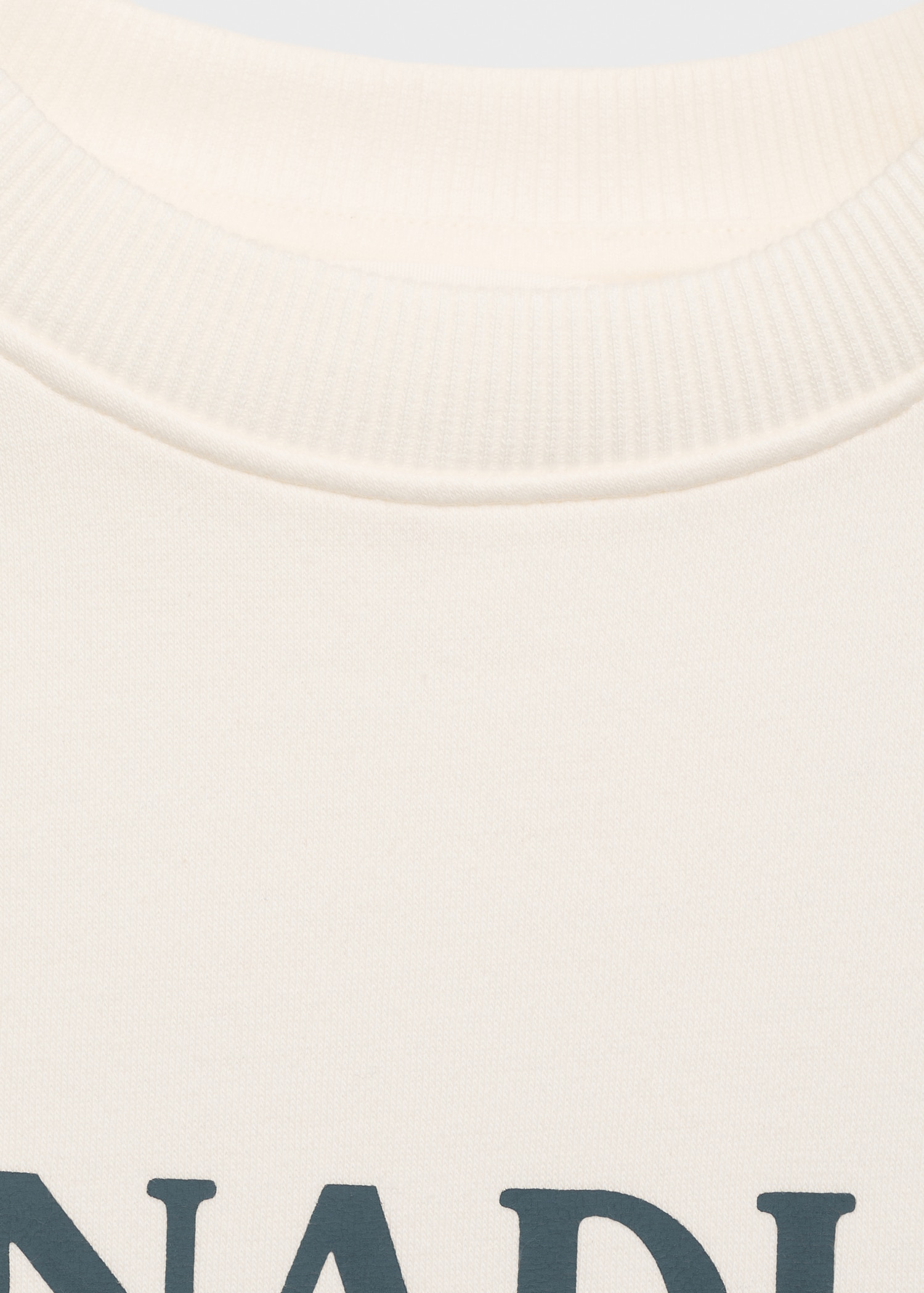 Printed message sweatshirt - Details of the article 0