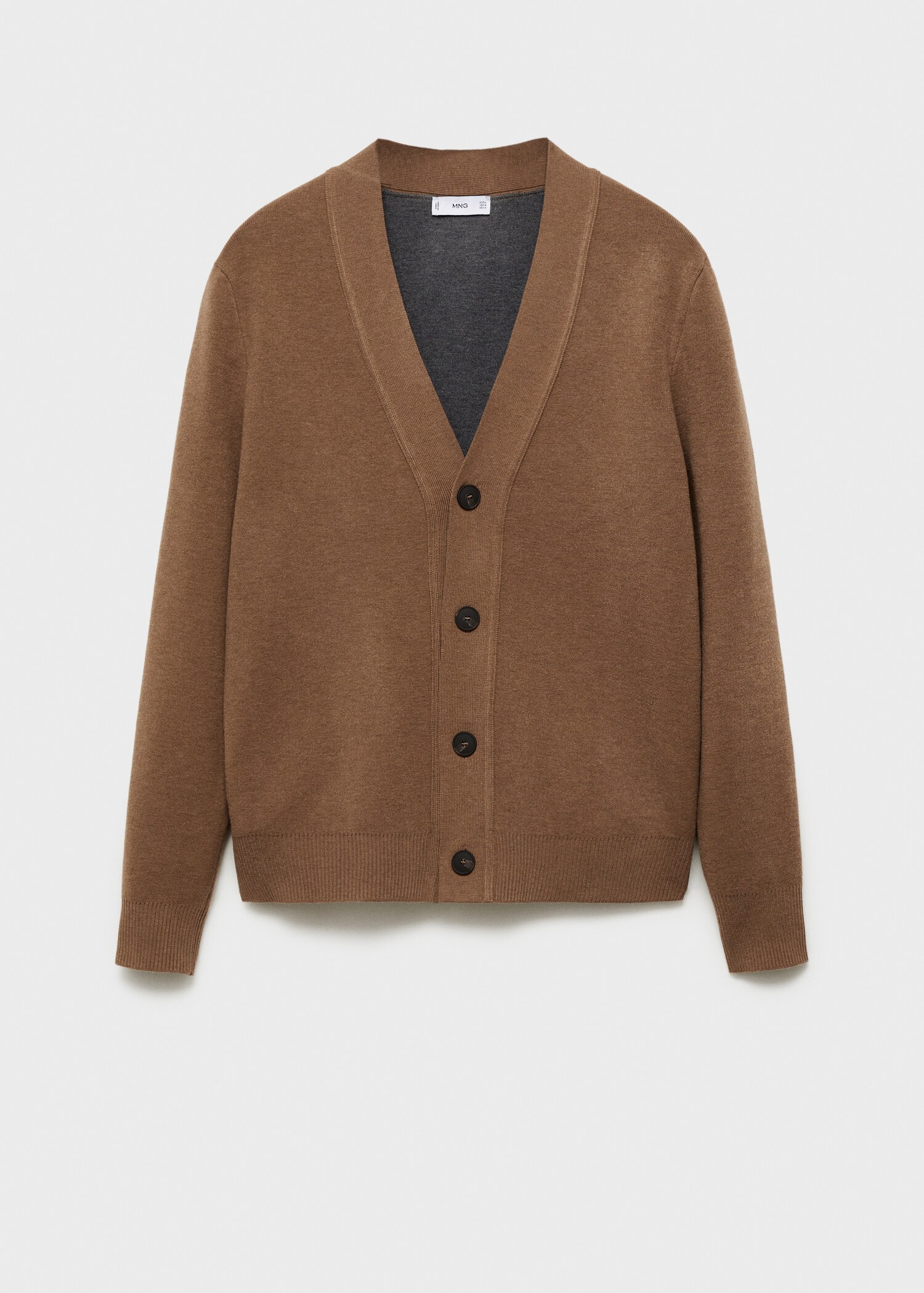 Knitted button cardigan - Article without model