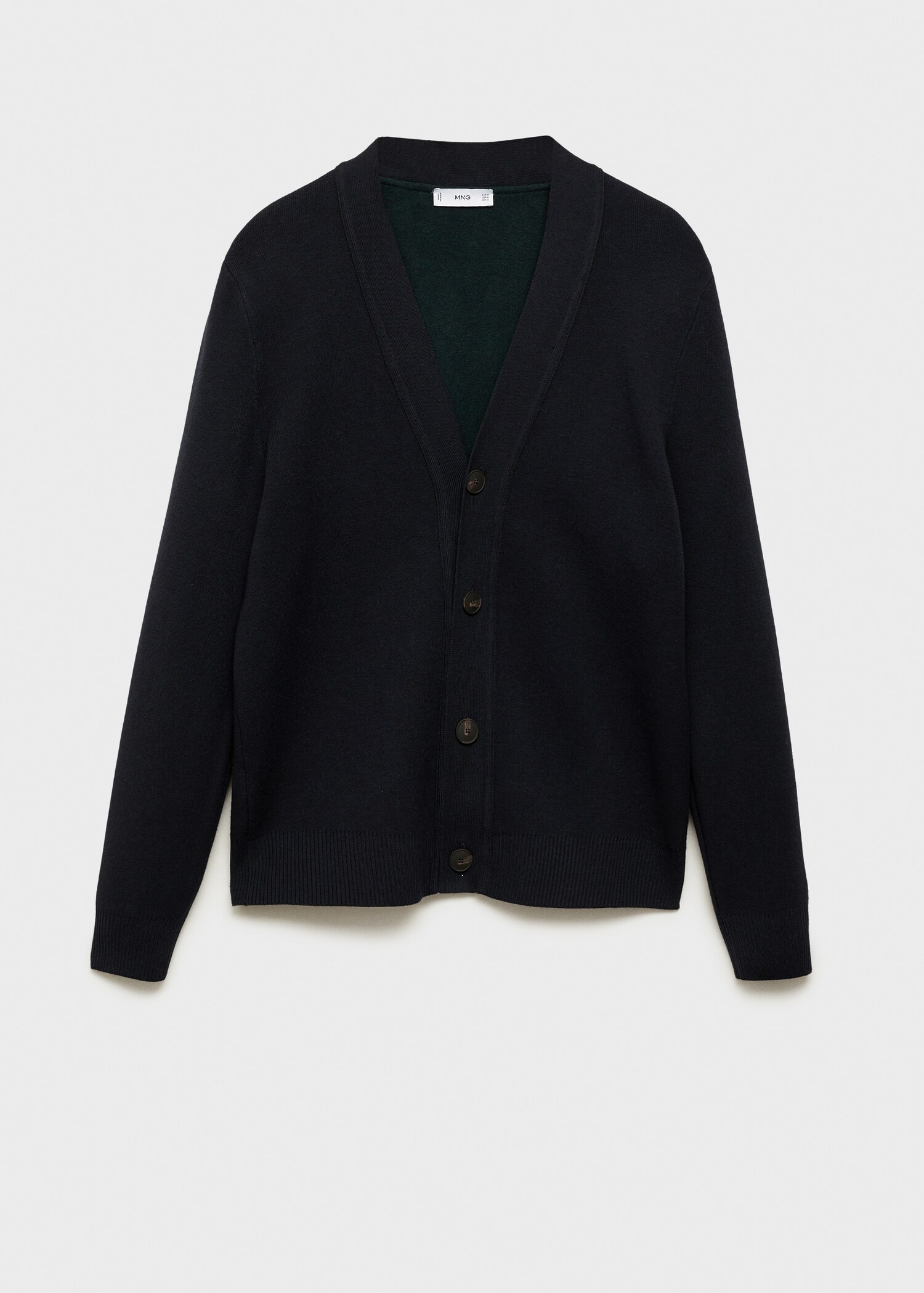 Knitted button cardigan - Article without model