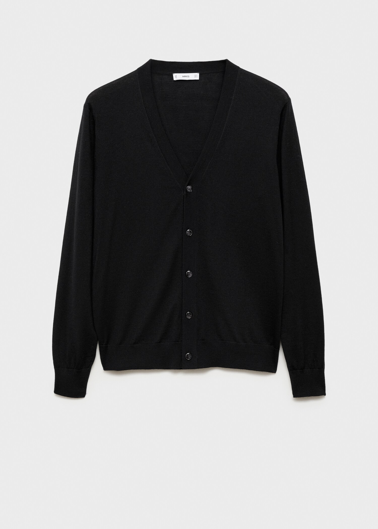 100% merino wool cardigan - Article without model