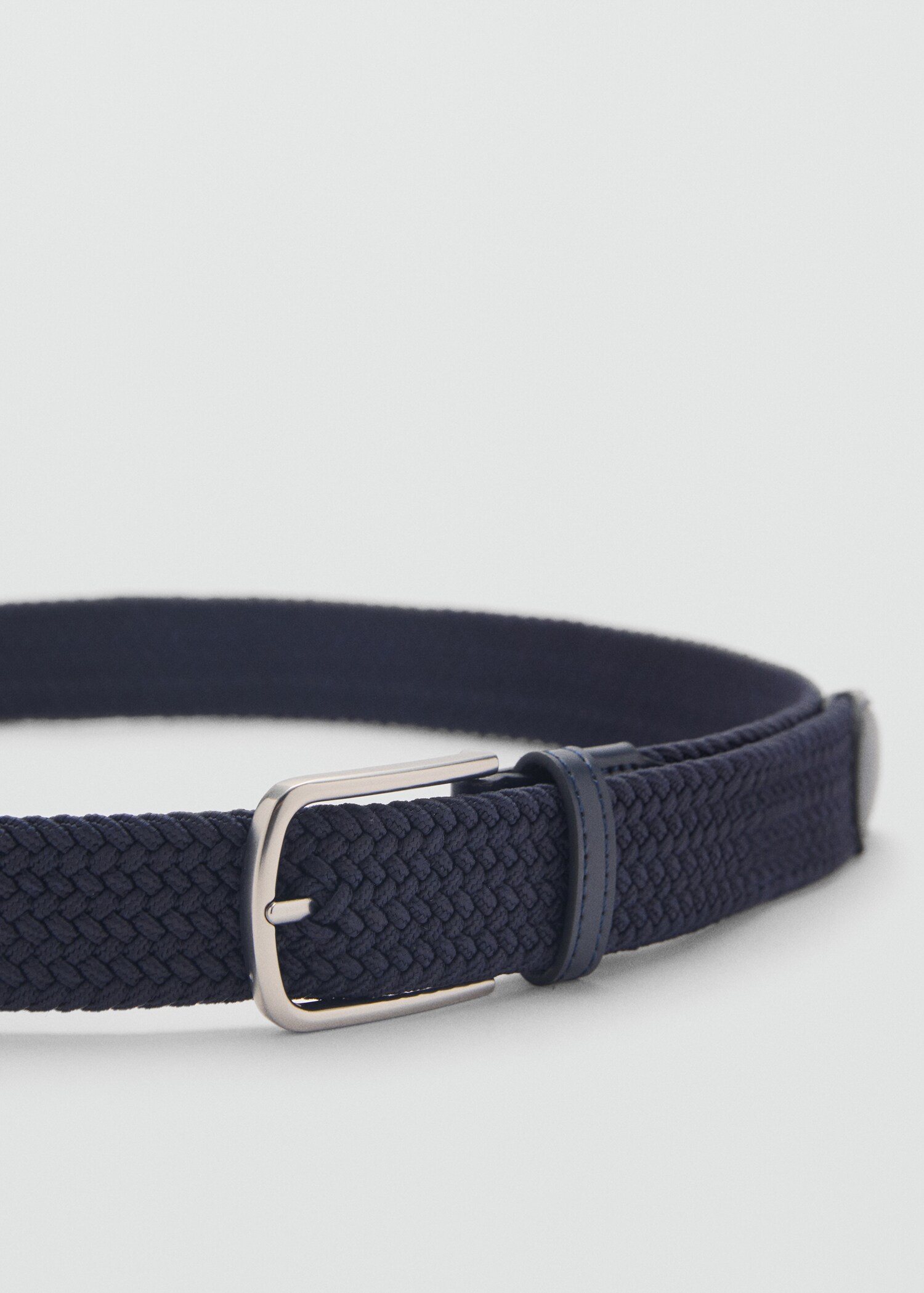Braided elastic belt - Medium plane