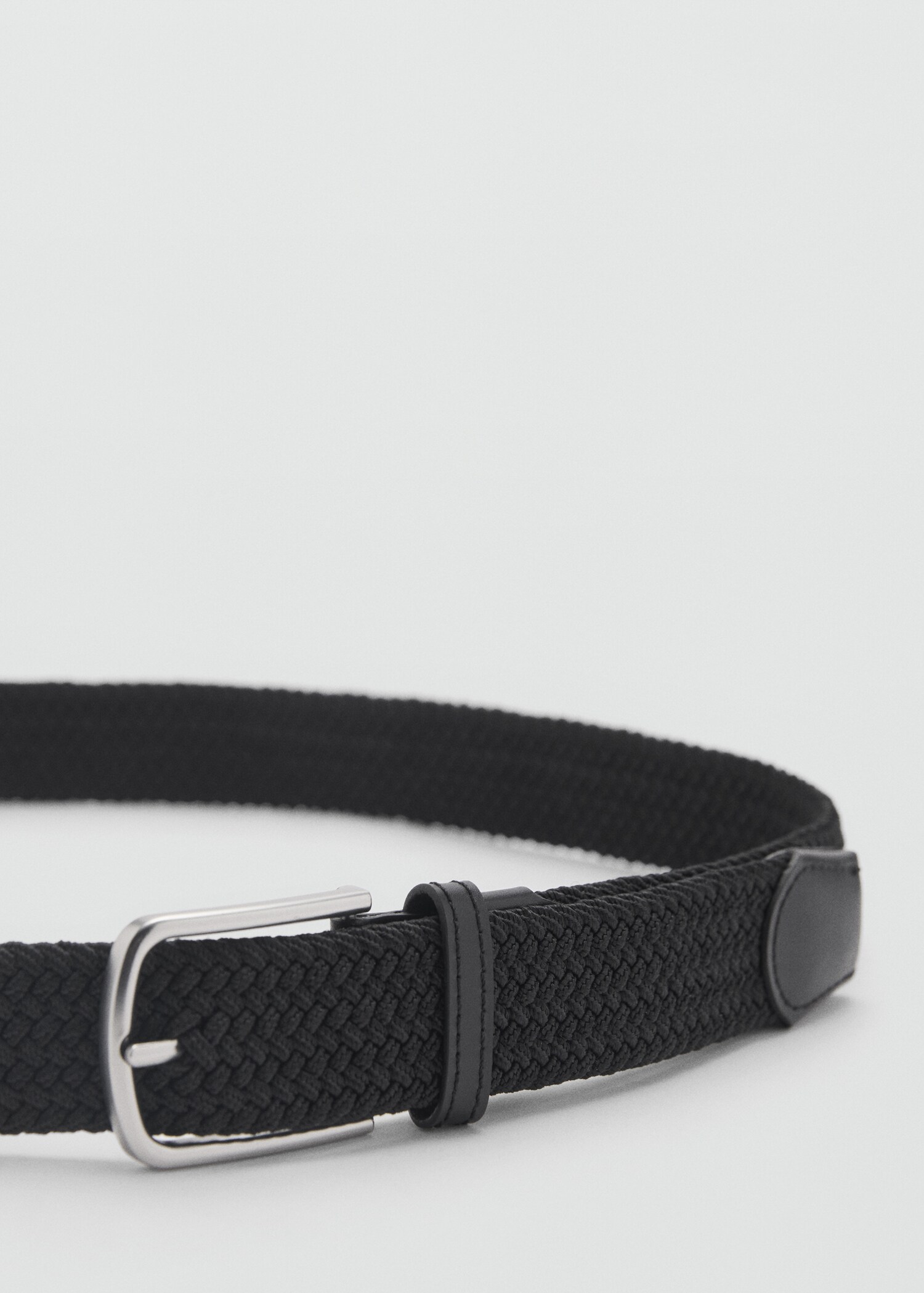 Braided elastic belt - Medium plane