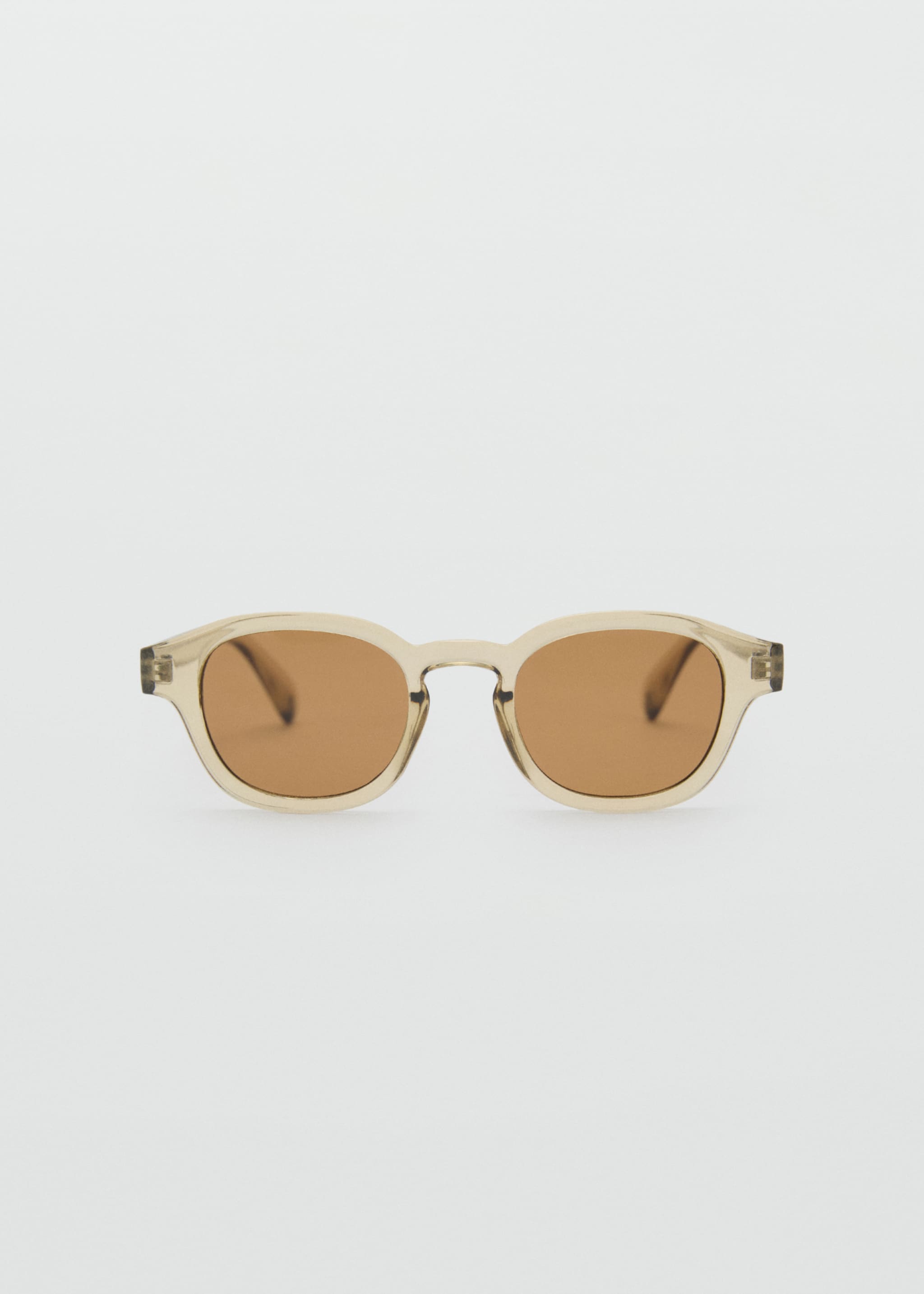 Lunettes de soleil monture semi-transparente - Article sans modèle, Vert. Ref: 87030610-00.