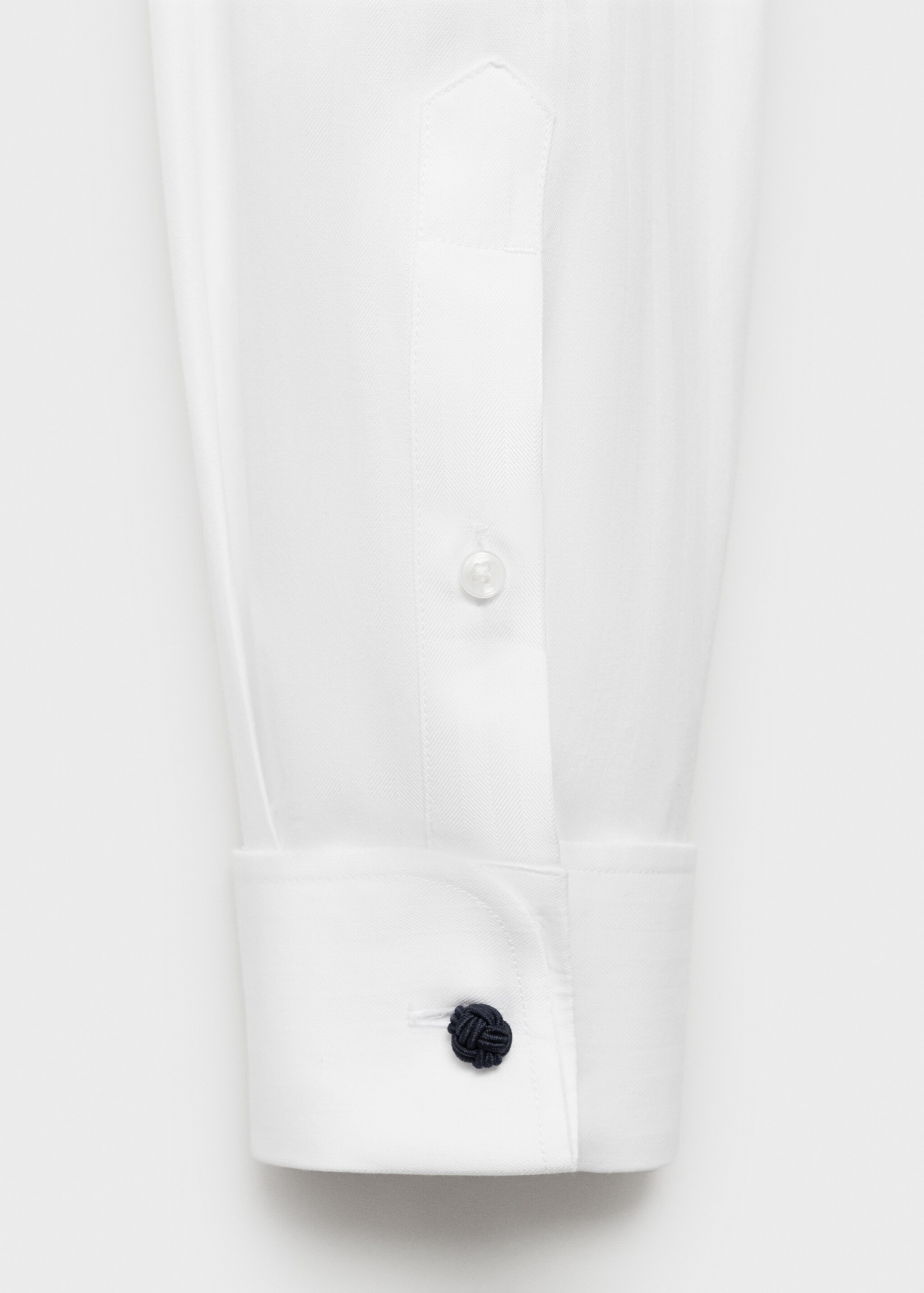100% cotton slim-fit suit shirt - Details of the article 0, White. Ref: 87030612-00.