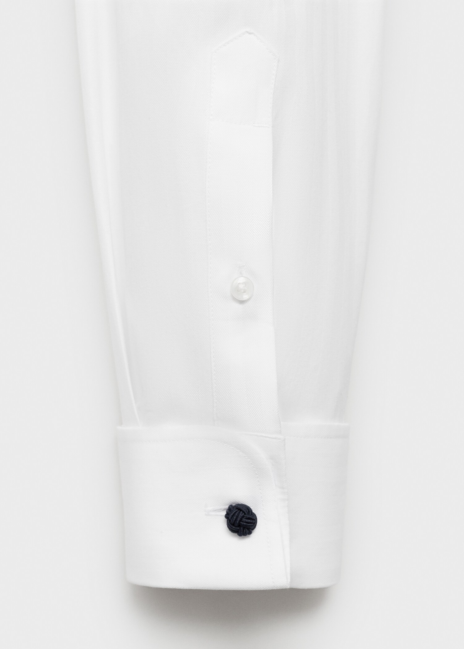 100% cotton slim-fit suit shirt - Details of the article 0