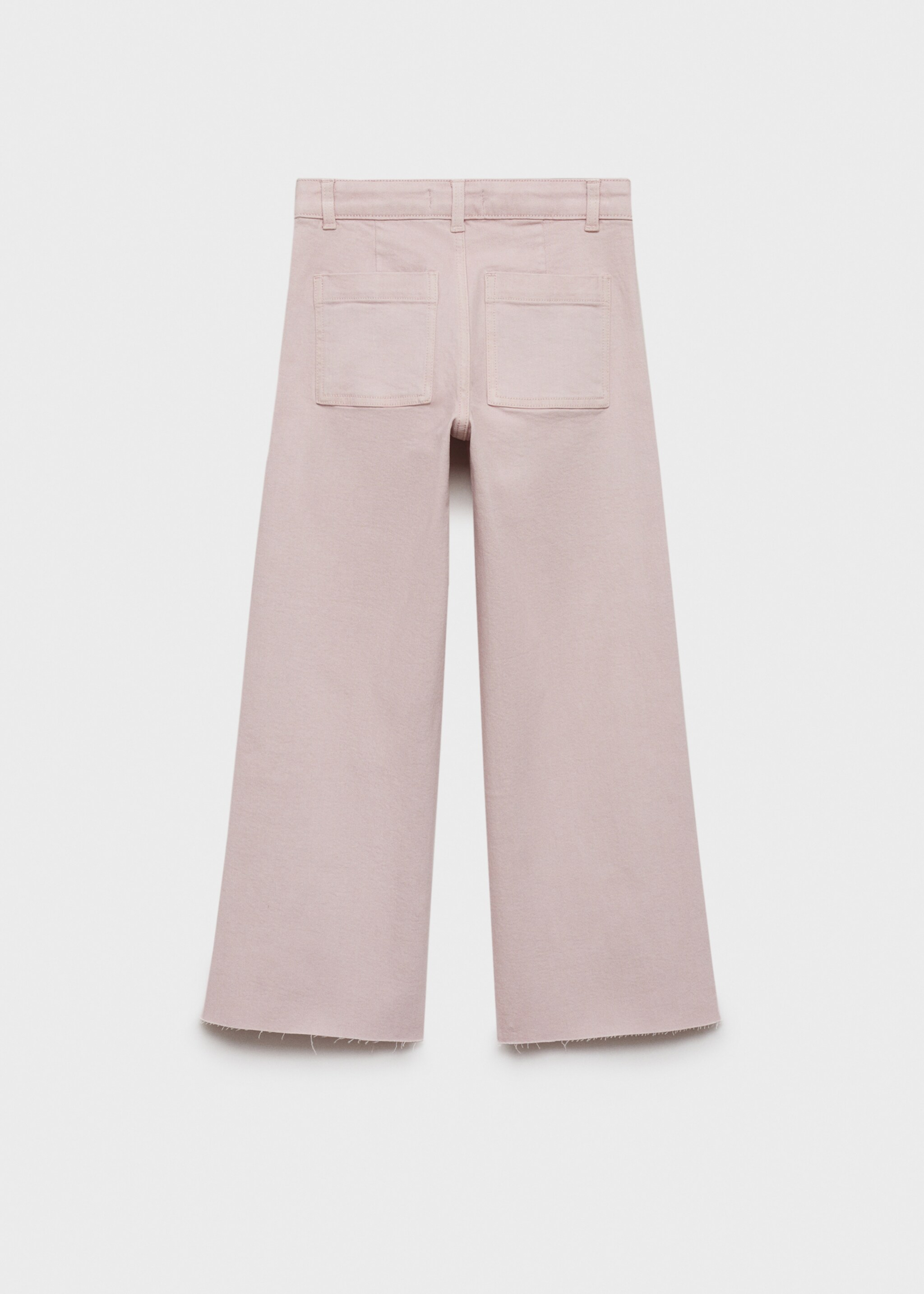 Τζιν παντελόνι straight fit - Πίσω όψη προϊόντος, Μωβ Ανοιχτό/Παστέλ. Ref: 87030616-00.