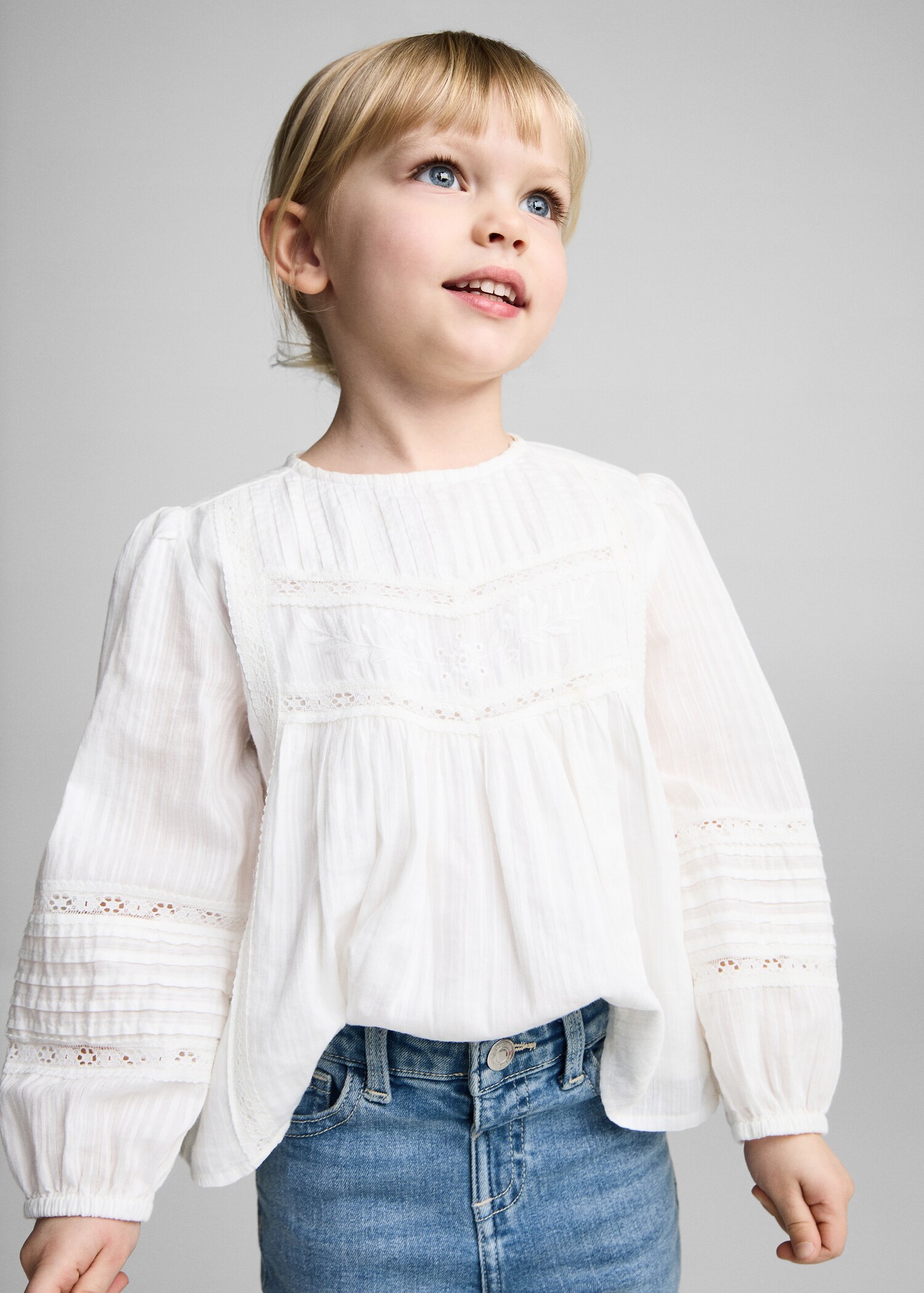 Frayed low-rise skinny jeans - Medium plane