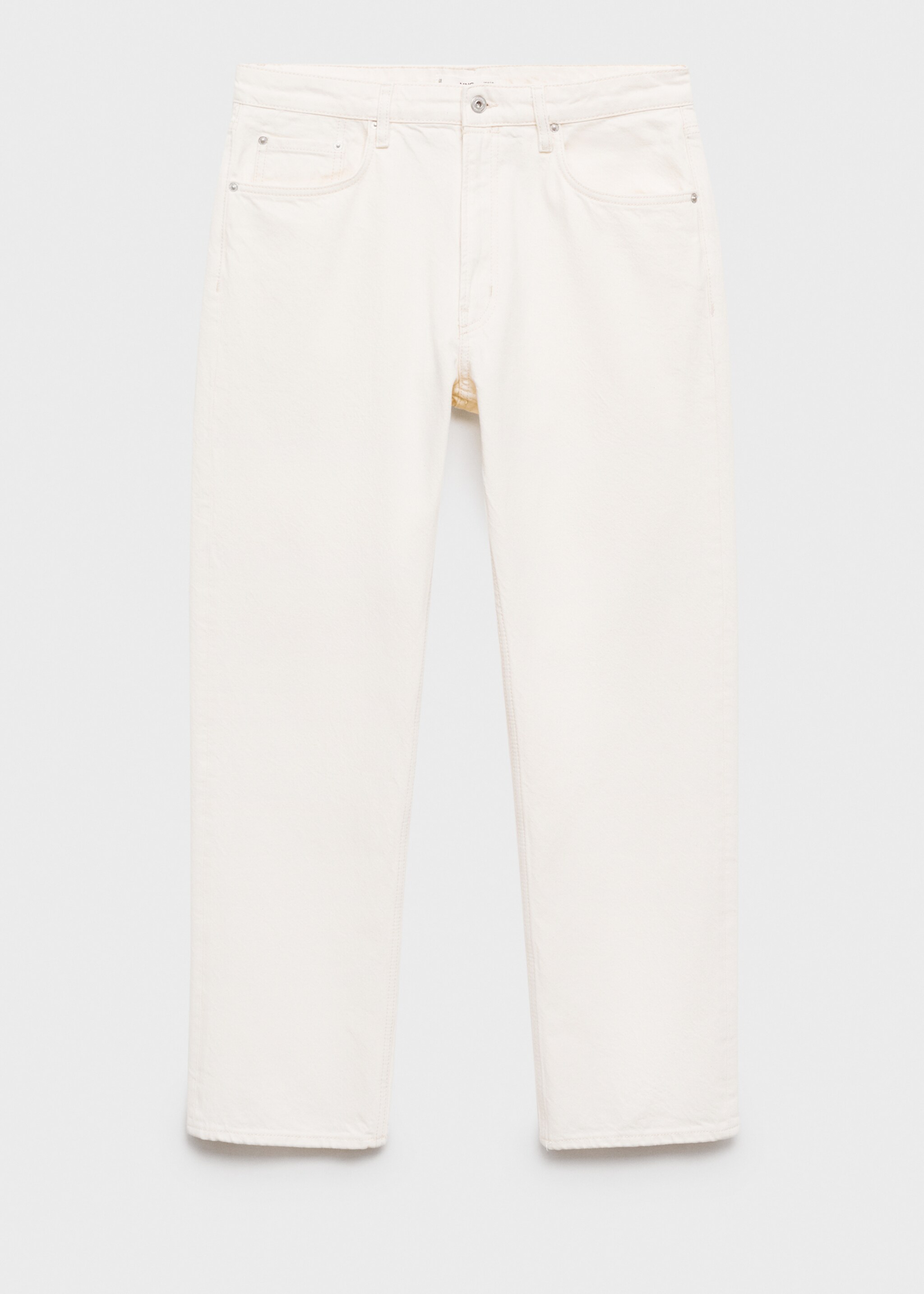 Moby straight-fit jeans - Article without model, Off White. Ref: 87030620-00.